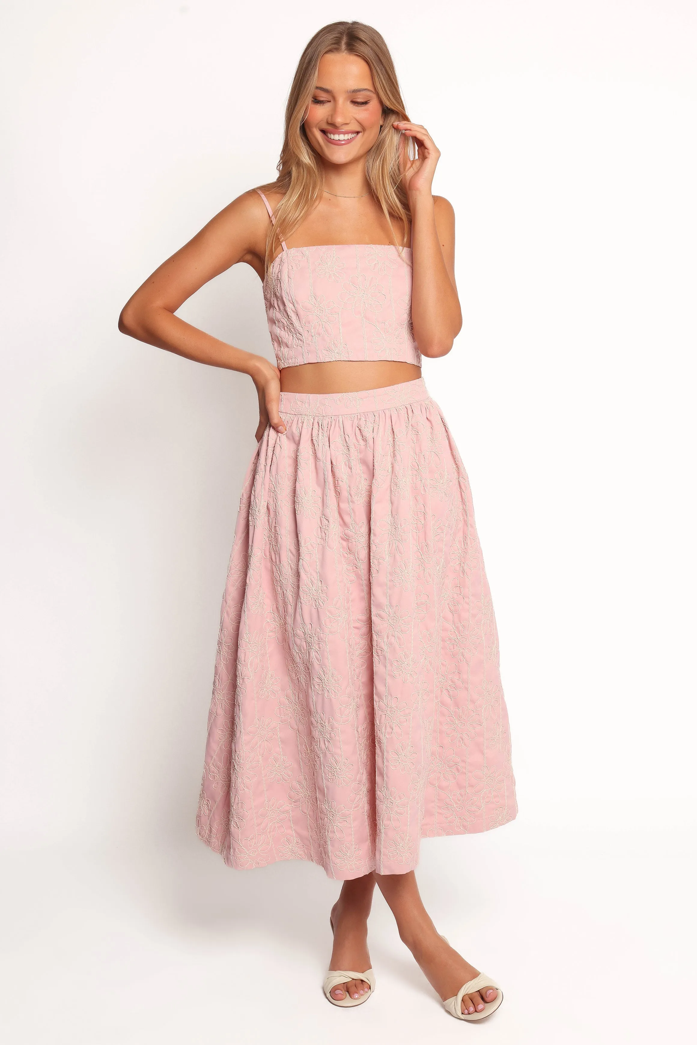 Jazara Skirt Set - Pink sold by Petal & Pup product image thumbnail 3