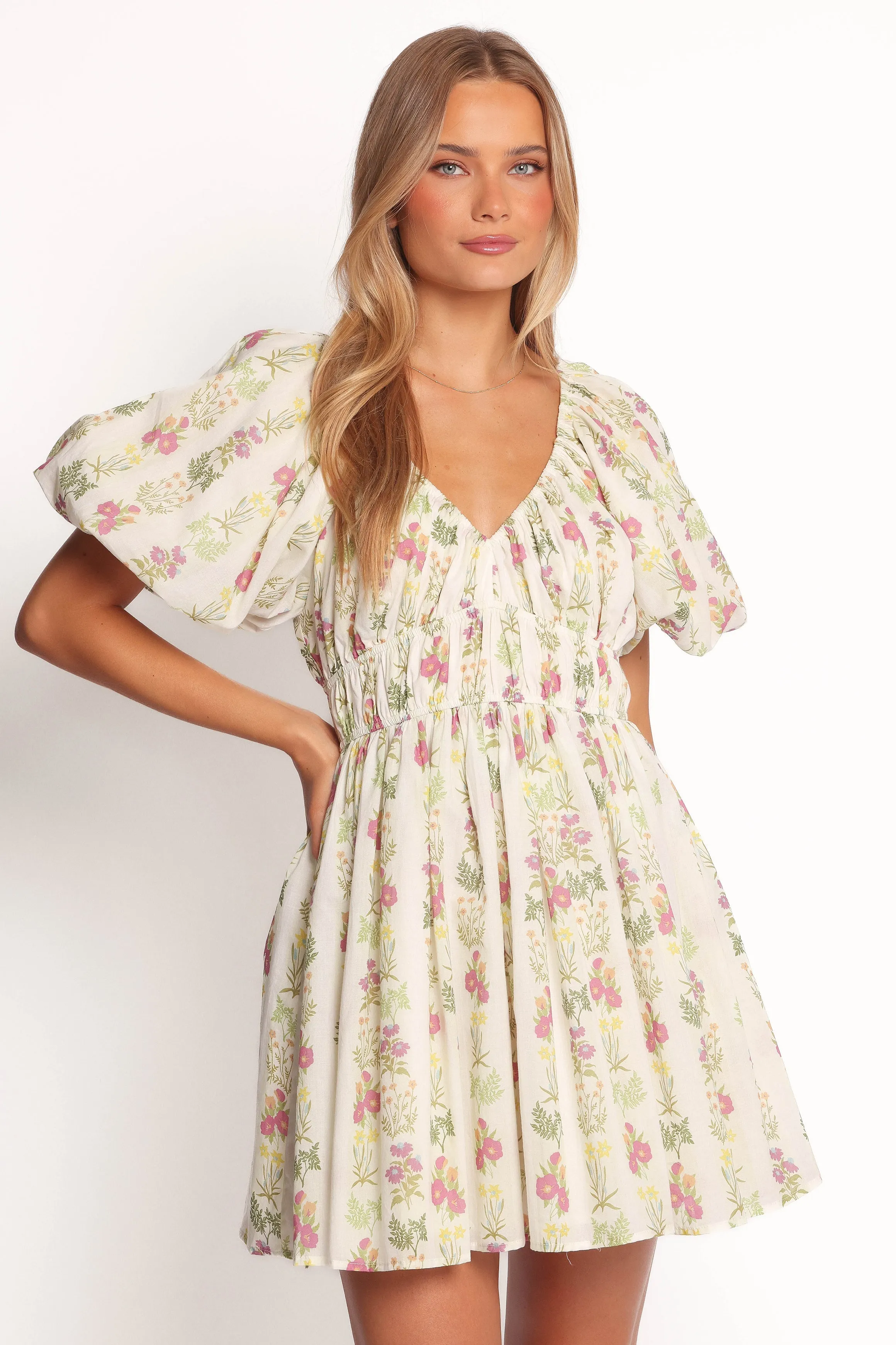 Zadie Mini Dress - Light Green sold by Petal & Pup product image thumbnail 2