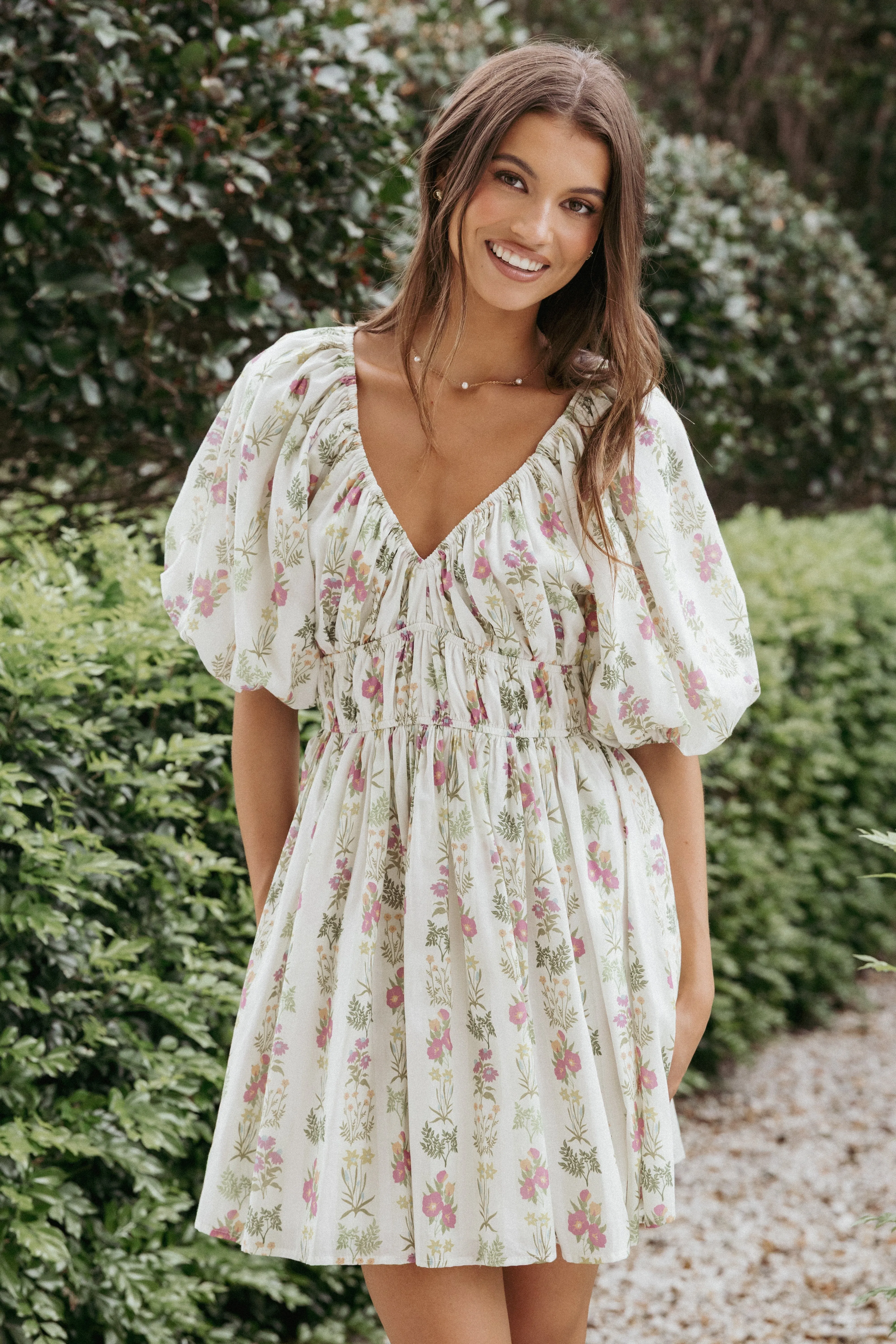 Zadie Mini Dress - Light Green sold by Petal & Pup