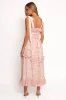 Zenith Midi Dress - Pink sold by Petal & Pup