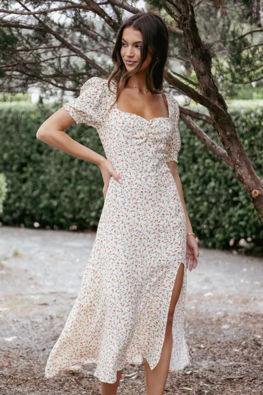 Franklin Dress - Cream Floral sold by Petal & Pup