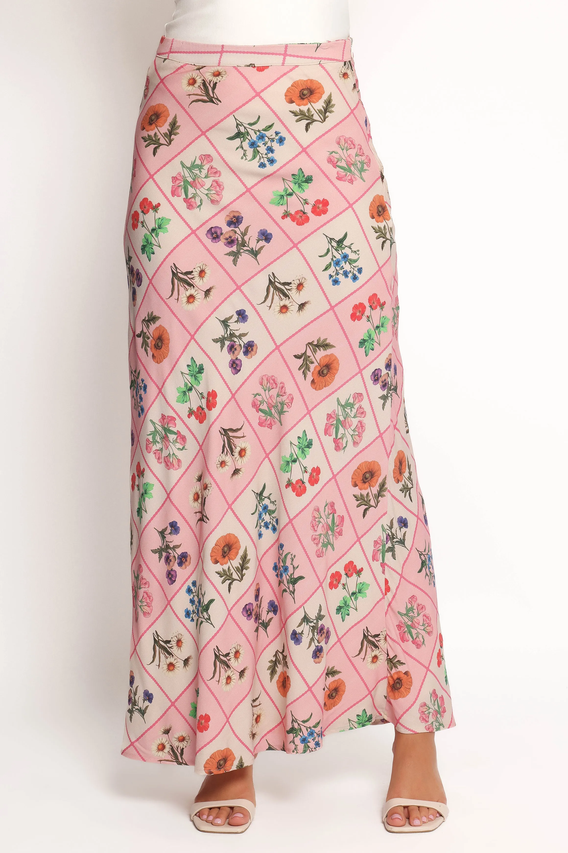 Brinley Maxi Skirt - Flora Tile sold by Petal & Pup product image thumbnail 2