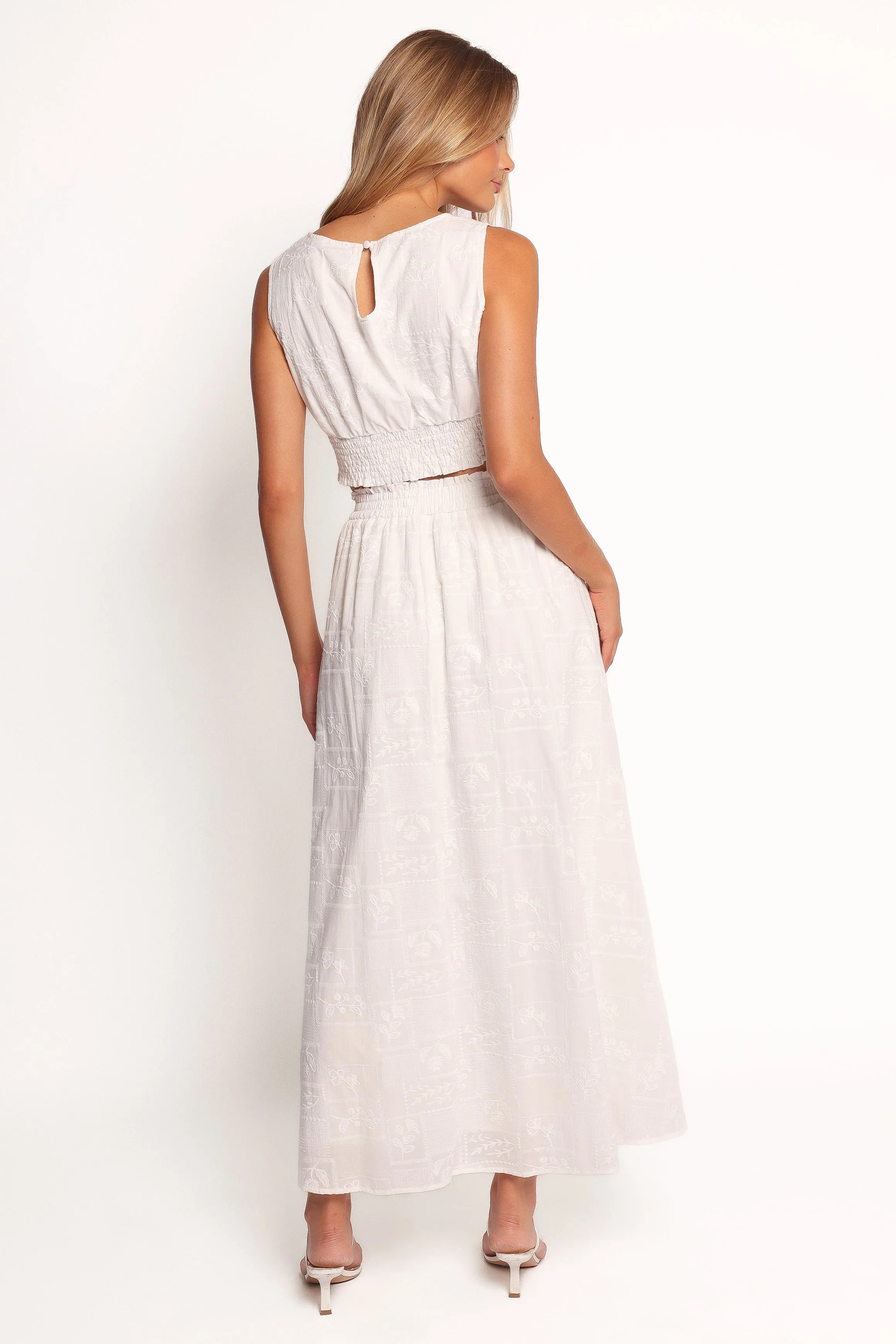 Kimora Maxi Skirt - White sold by Petal & Pup product image thumbnail 4