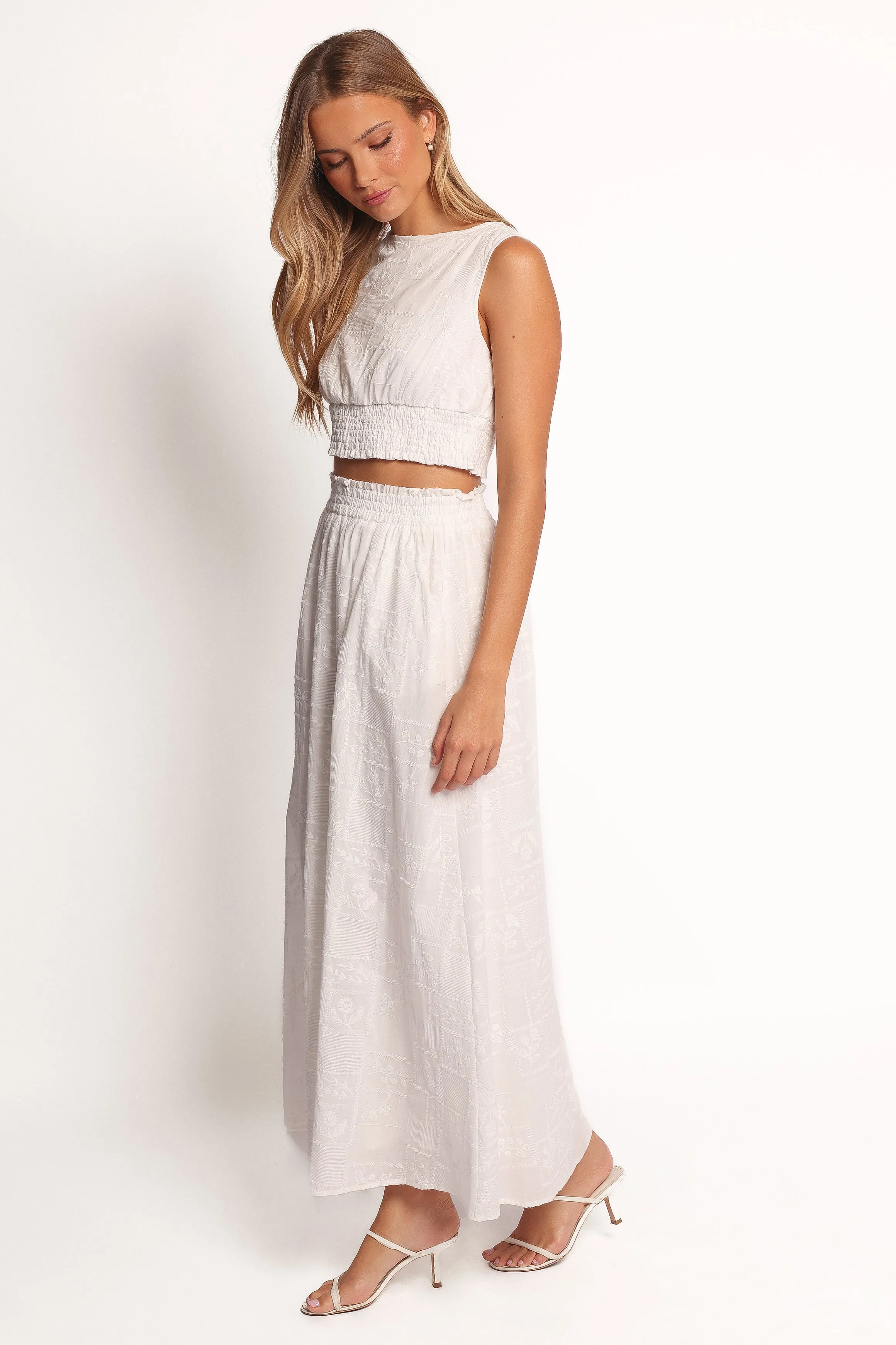 Kimora Maxi Skirt - White sold by Petal & Pup product image thumbnail 5