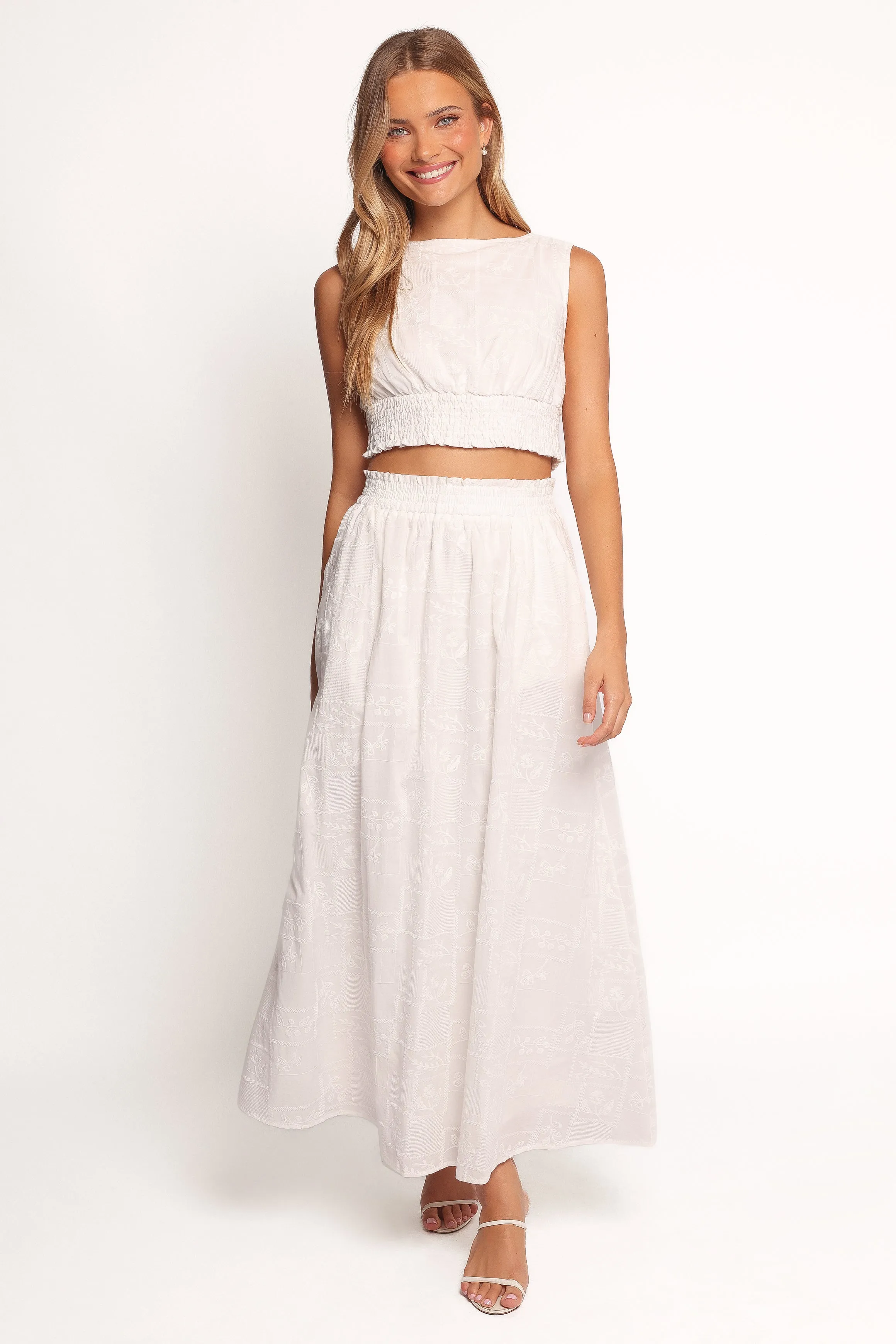 Kimora Maxi Skirt - White sold by Petal & Pup product image thumbnail 3