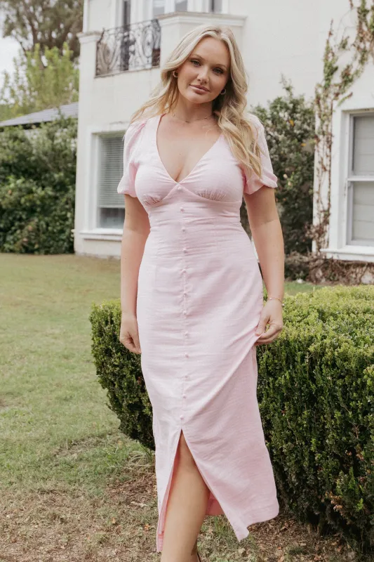 Seraphina Maxi Dress - Pink sold by Petal & Pup