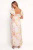 Delaney Maxi Dress - Pink Floral sold by Petal & Pup