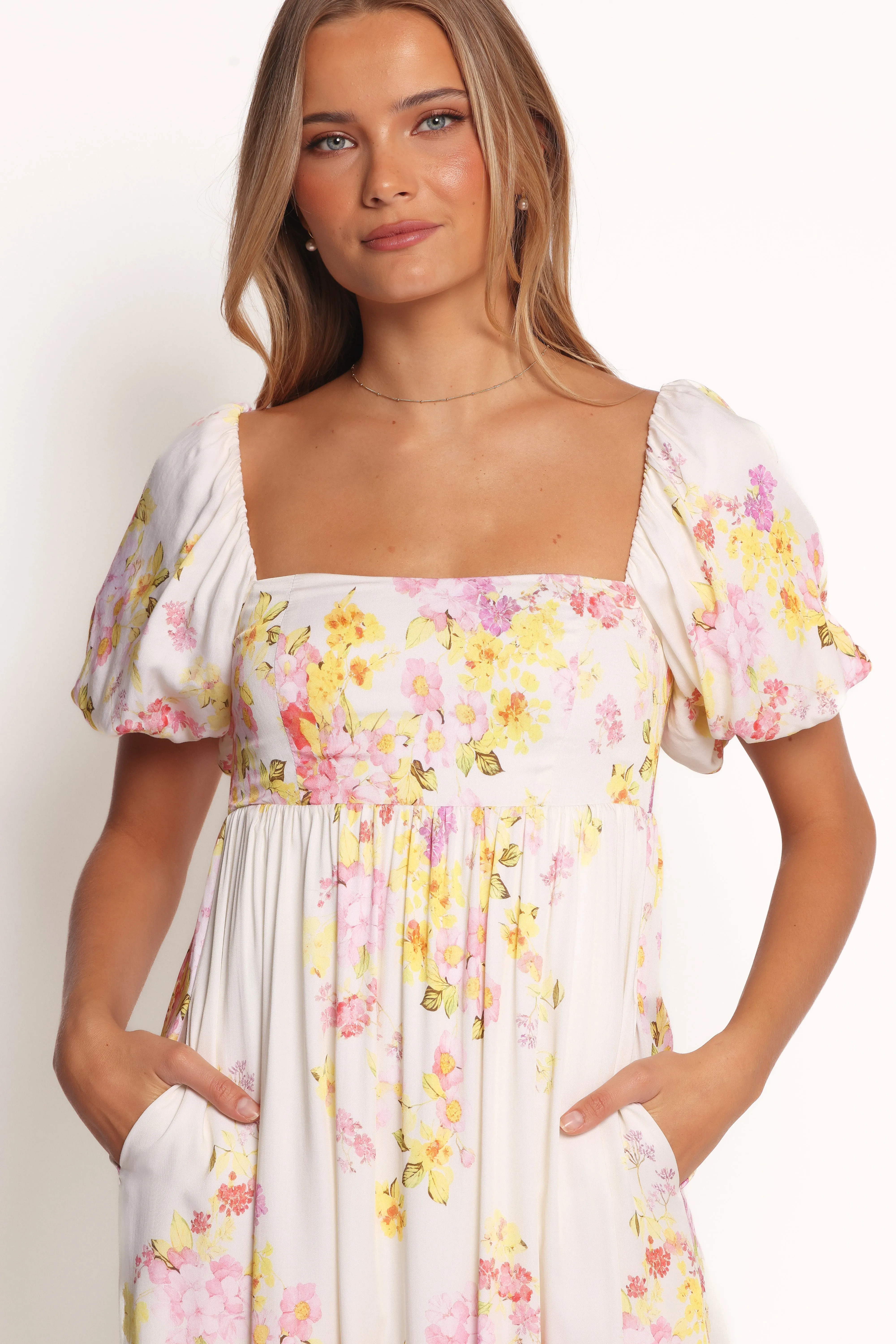 Delaney Maxi Dress - Pink Floral sold by Petal & Pup product image thumbnail 5