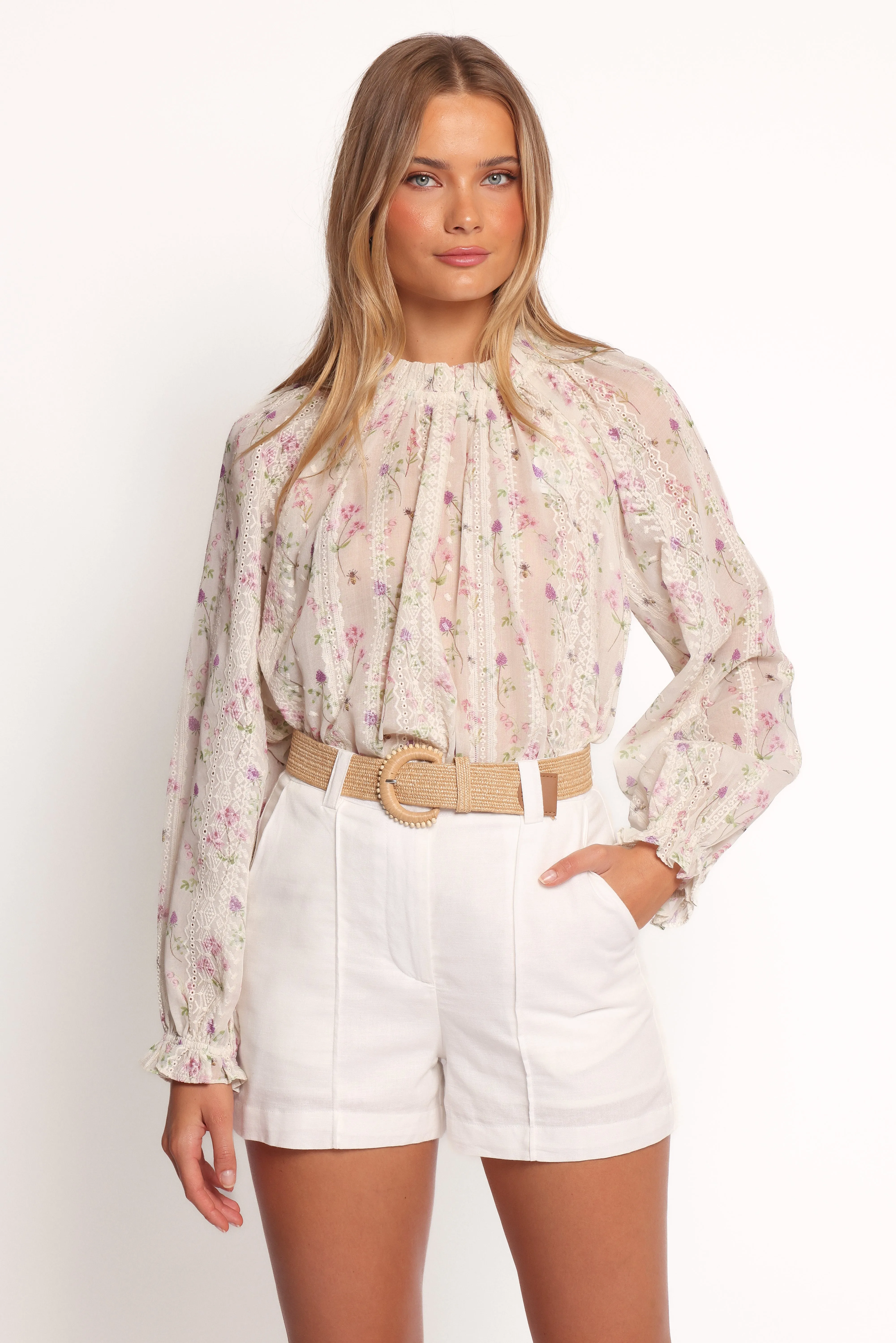 Annie Long Sleeve Top - Pink Floral sold by Petal & Pup product image thumbnail 3
