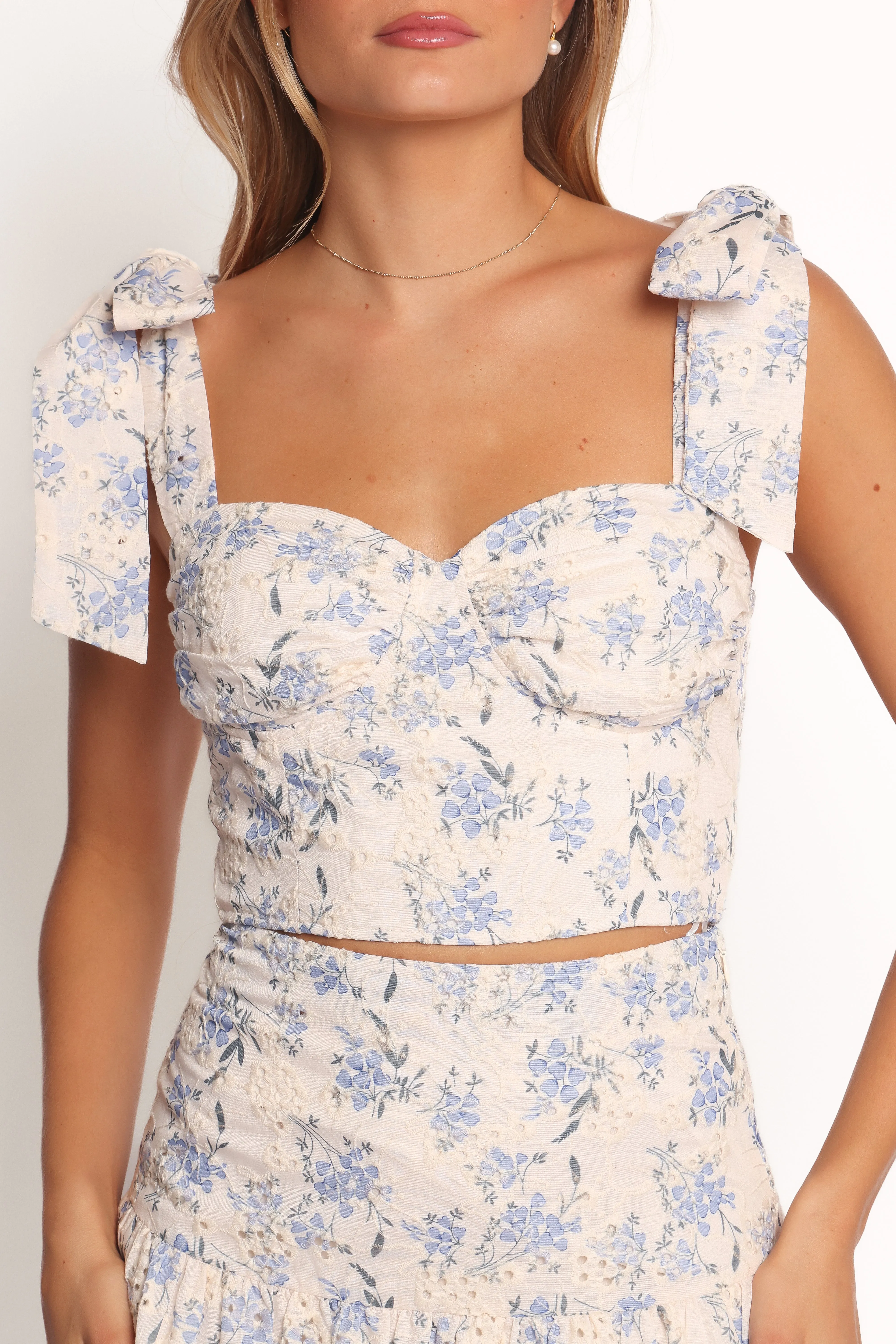 Kara Two Piece Set - Blue Floral sold by Petal & Pup product image thumbnail 3