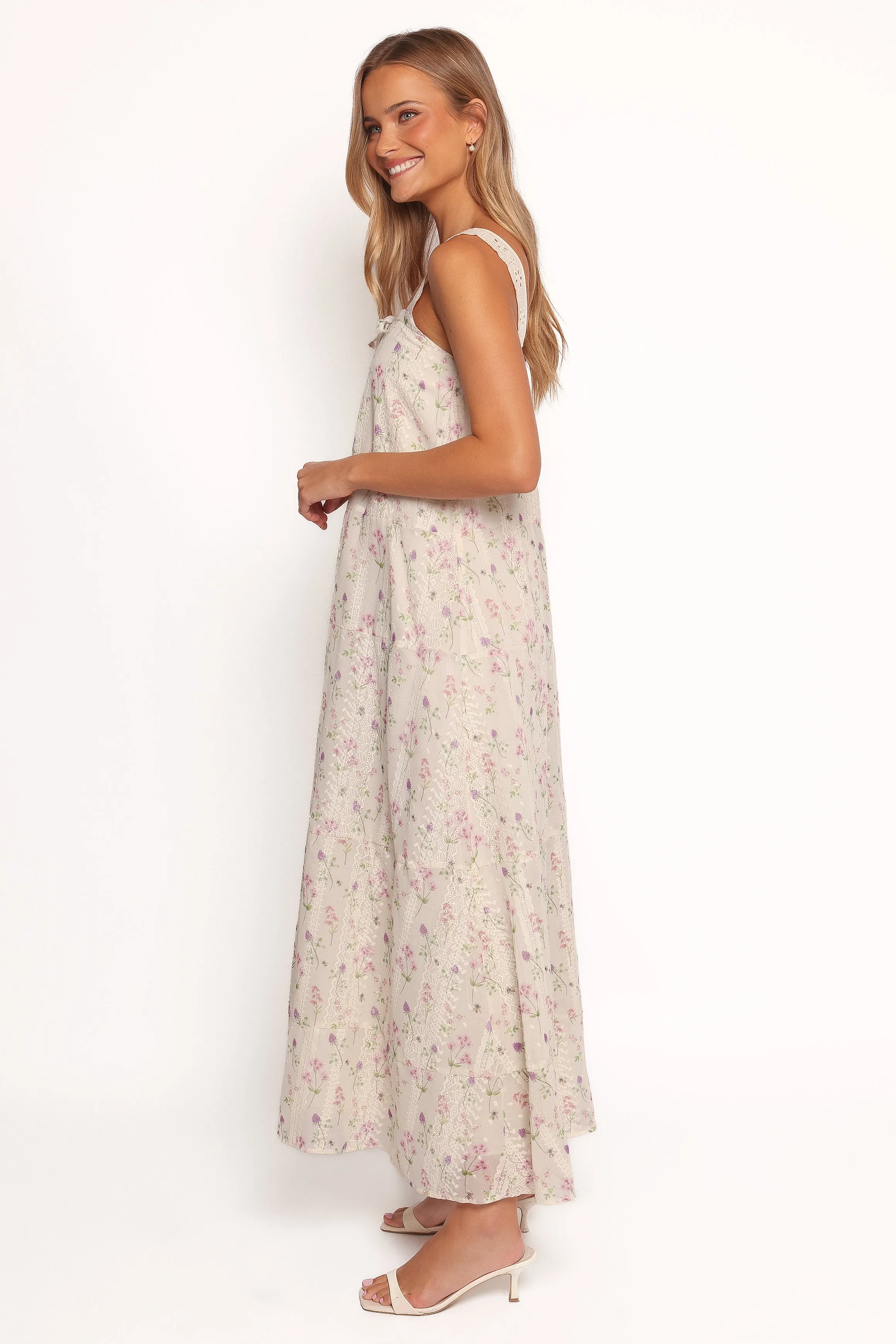Caroline Maxi Dress - Pink Floral sold by Petal & Pup product image thumbnail 5