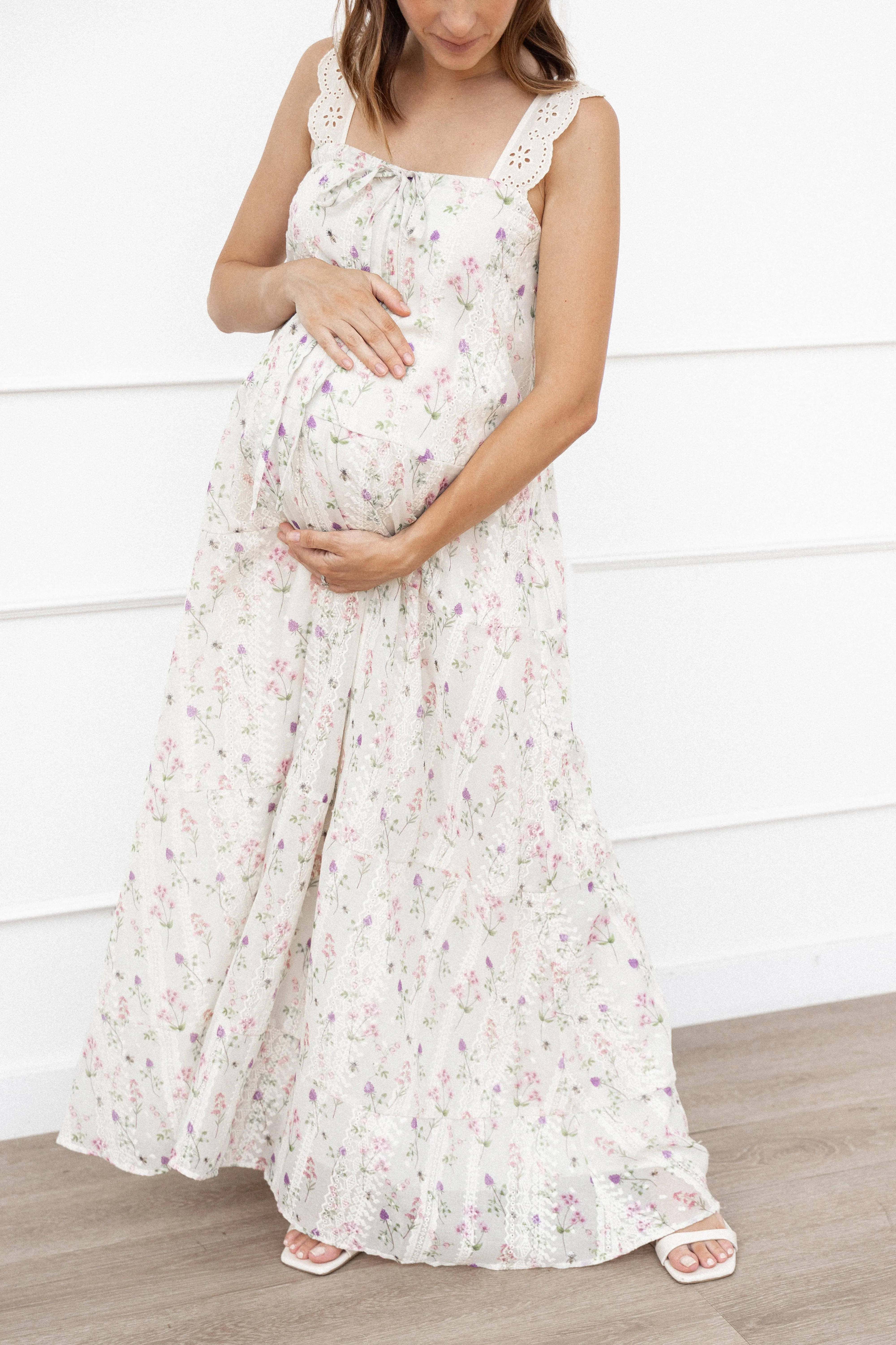 Caroline Maxi Dress - Pink Floral sold by Petal & Pup product image thumbnail 2