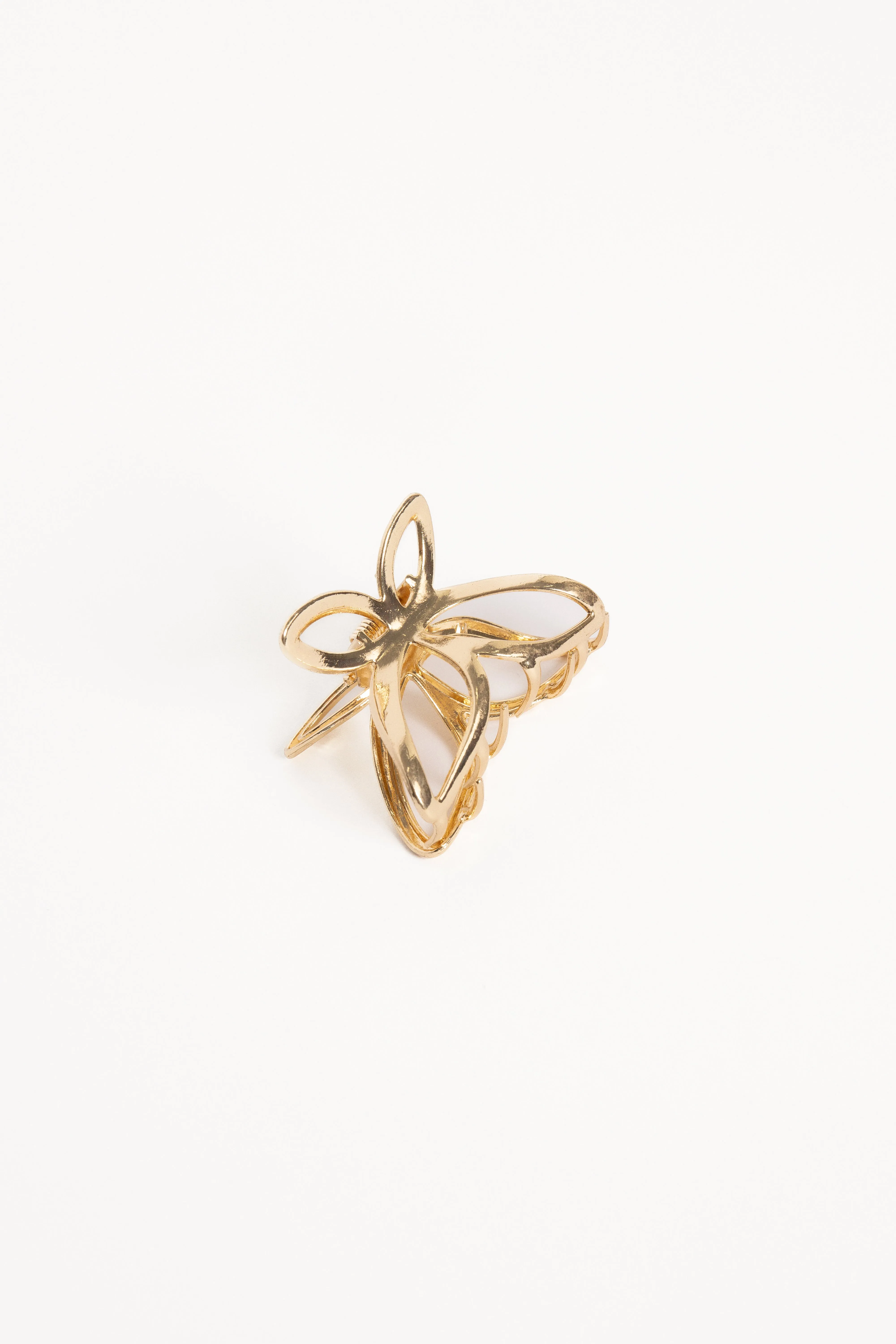 Mariposa Hair Clip - Gold sold by Petal & Pup product image thumbnail 2