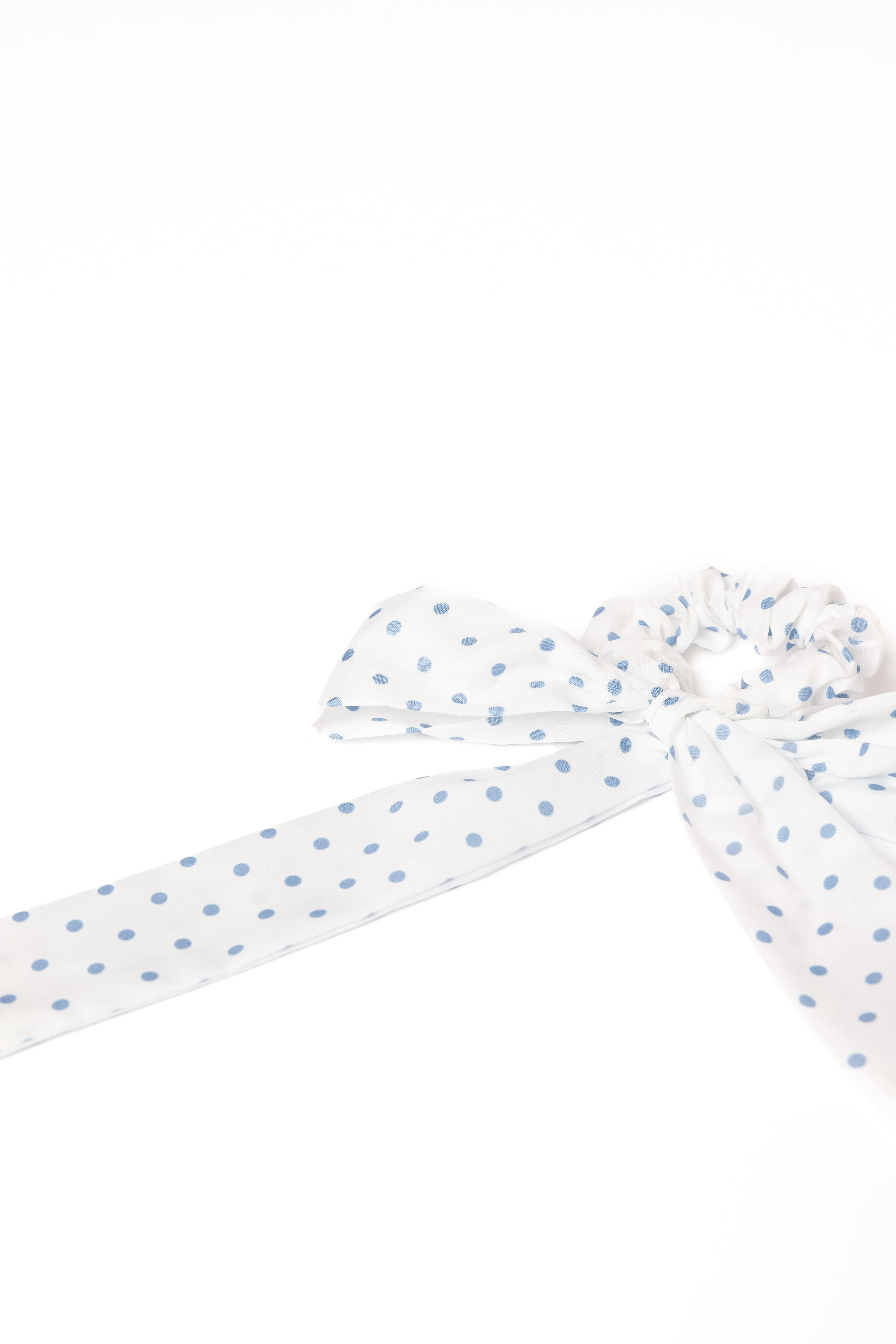Cass Bow Scrunchie - White sold by Petal & Pup product image thumbnail 3