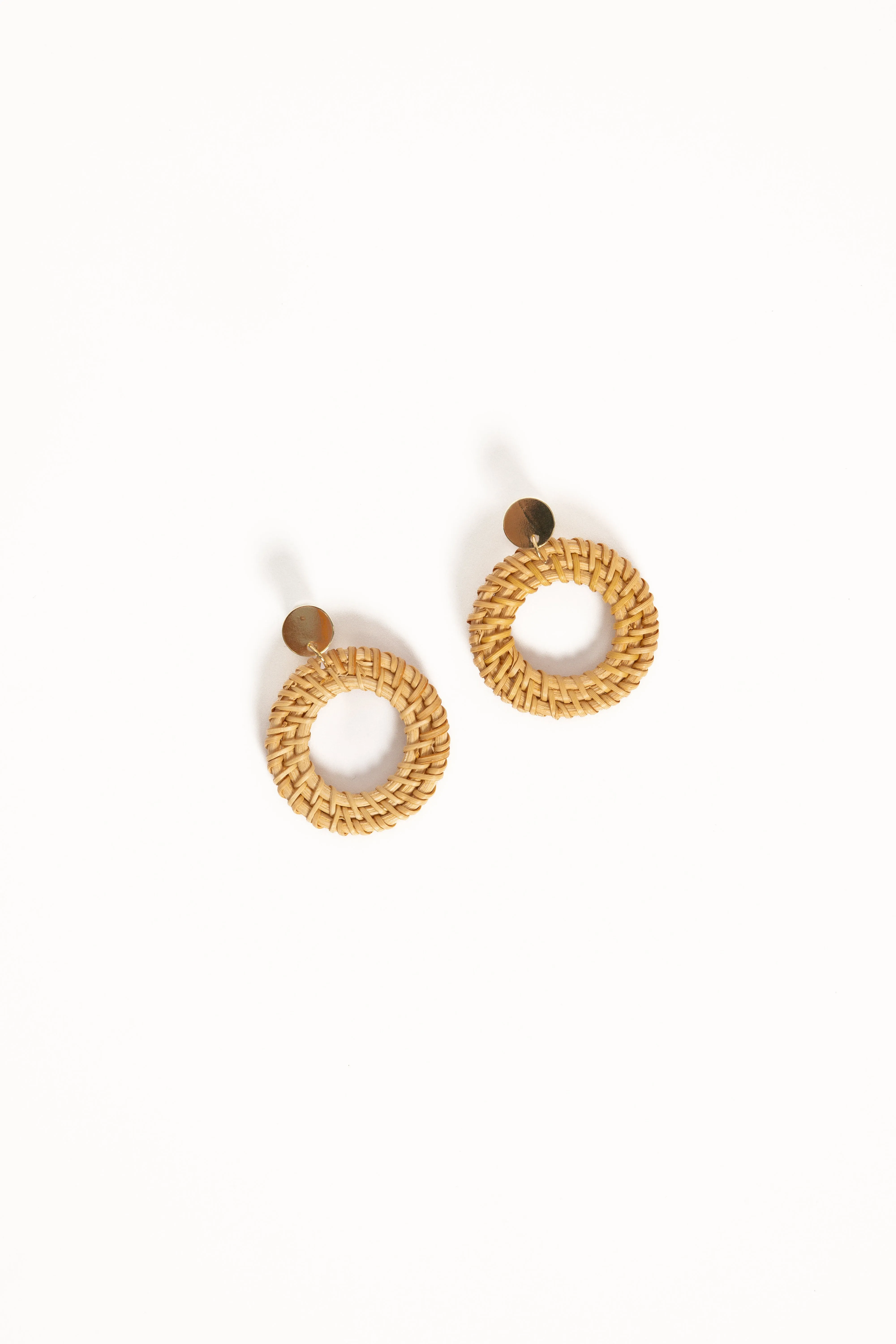 Esther Earrings - Tan sold by Petal & Pup product image thumbnail 2