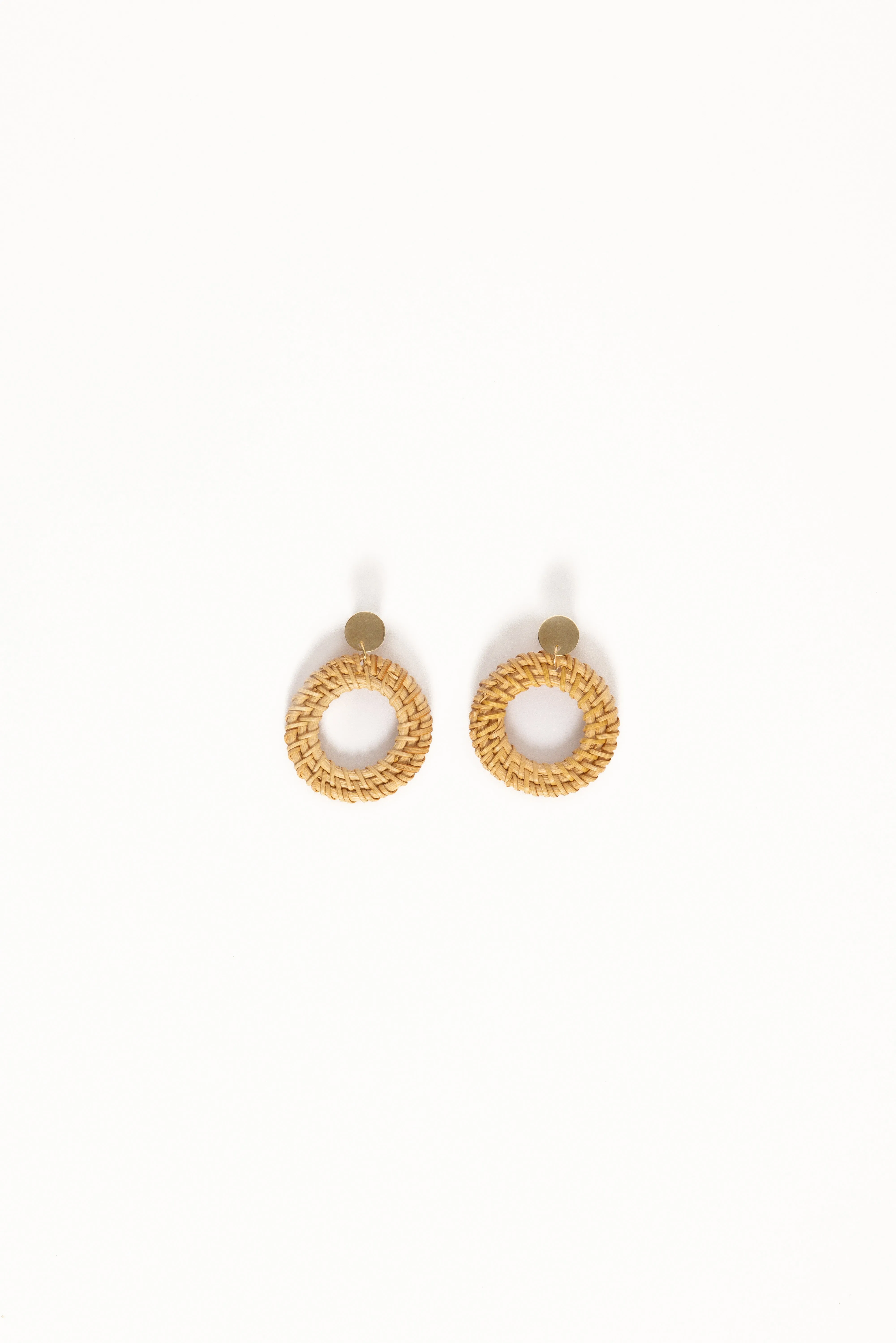 Esther Earrings - Tan sold by Petal & Pup