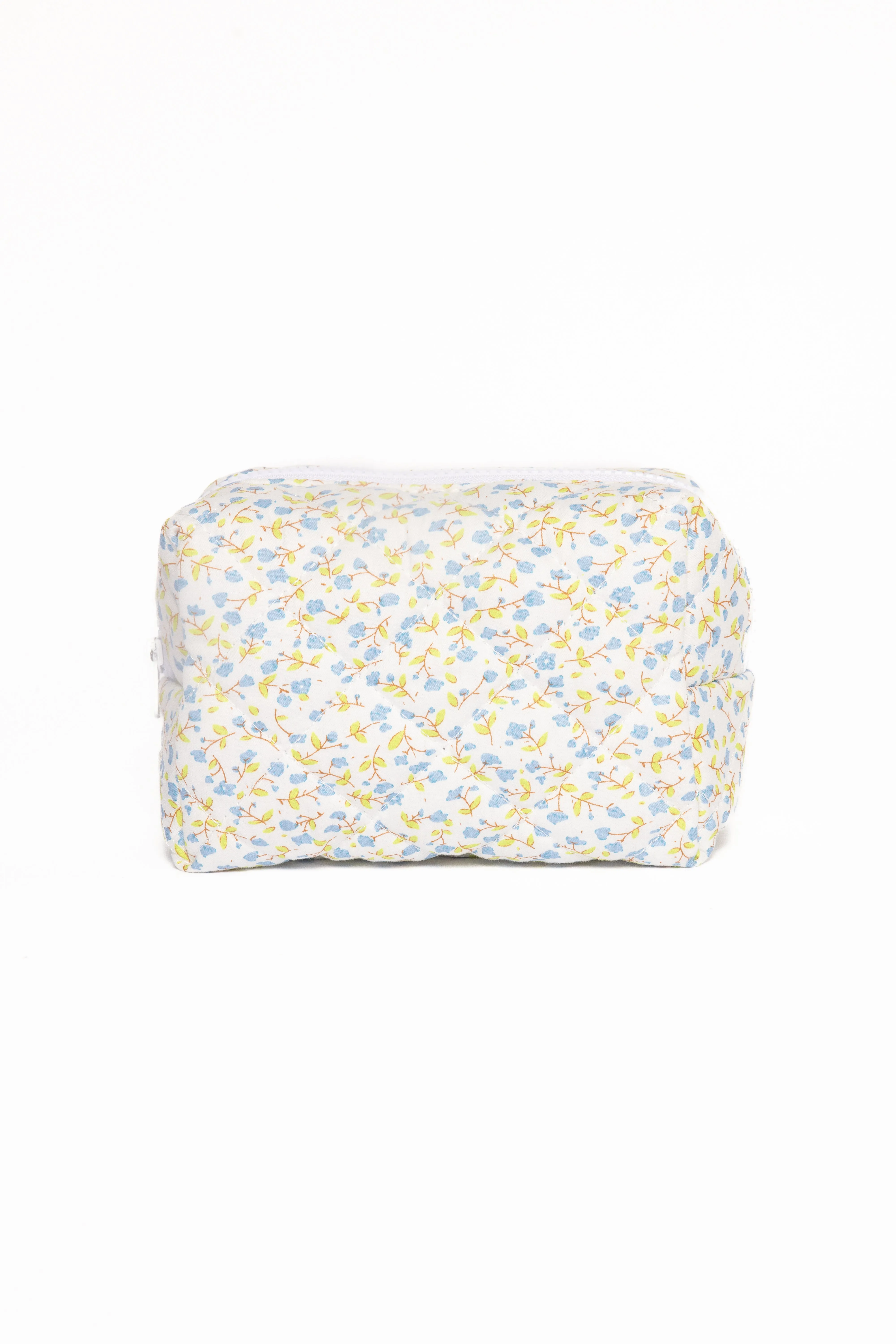 Clementine Cosmetic Bag - Blue Floral sold by Petal & Pup product image thumbnail 2