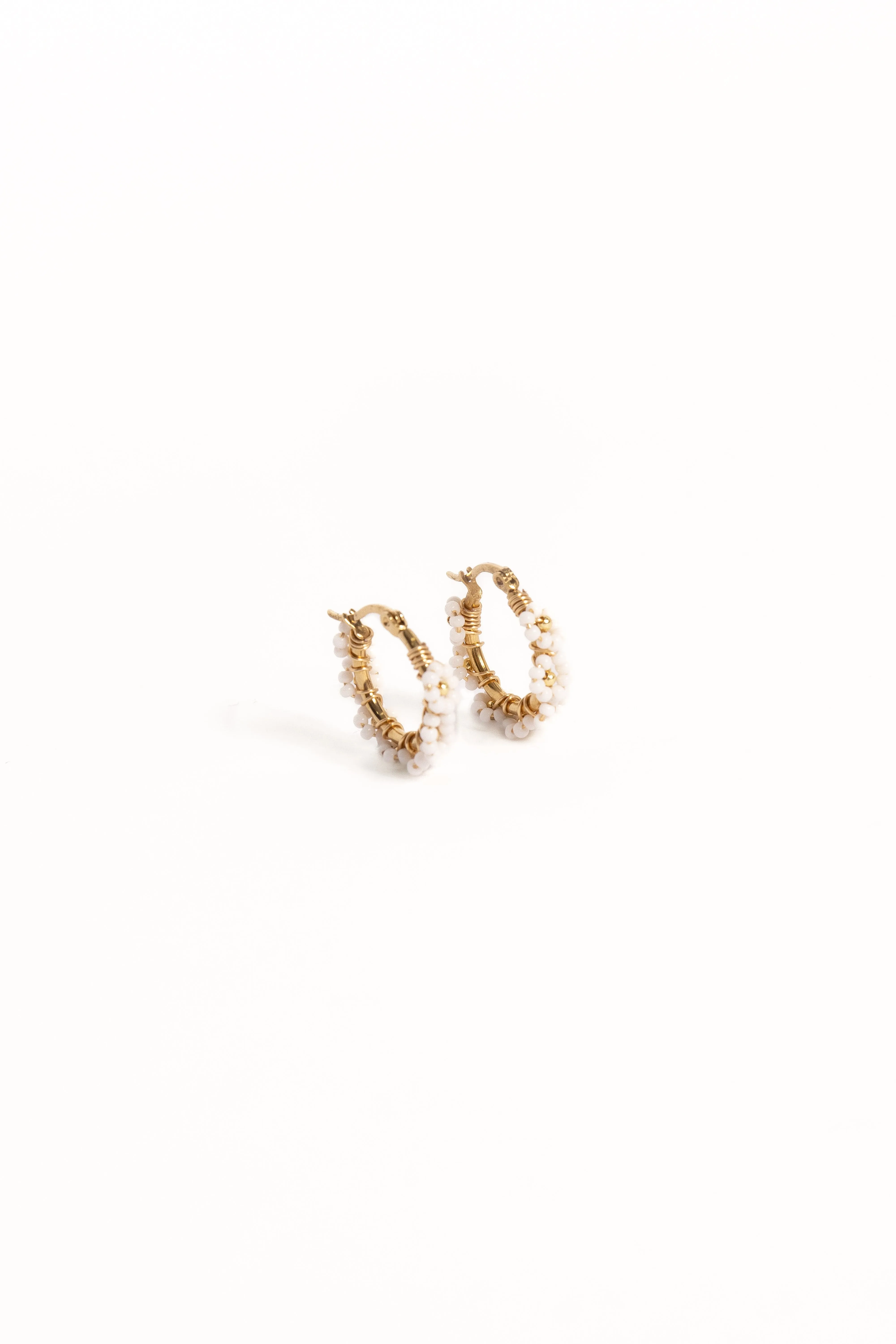 Gianna Earrings - Gold sold by Petal & Pup product image thumbnail 3