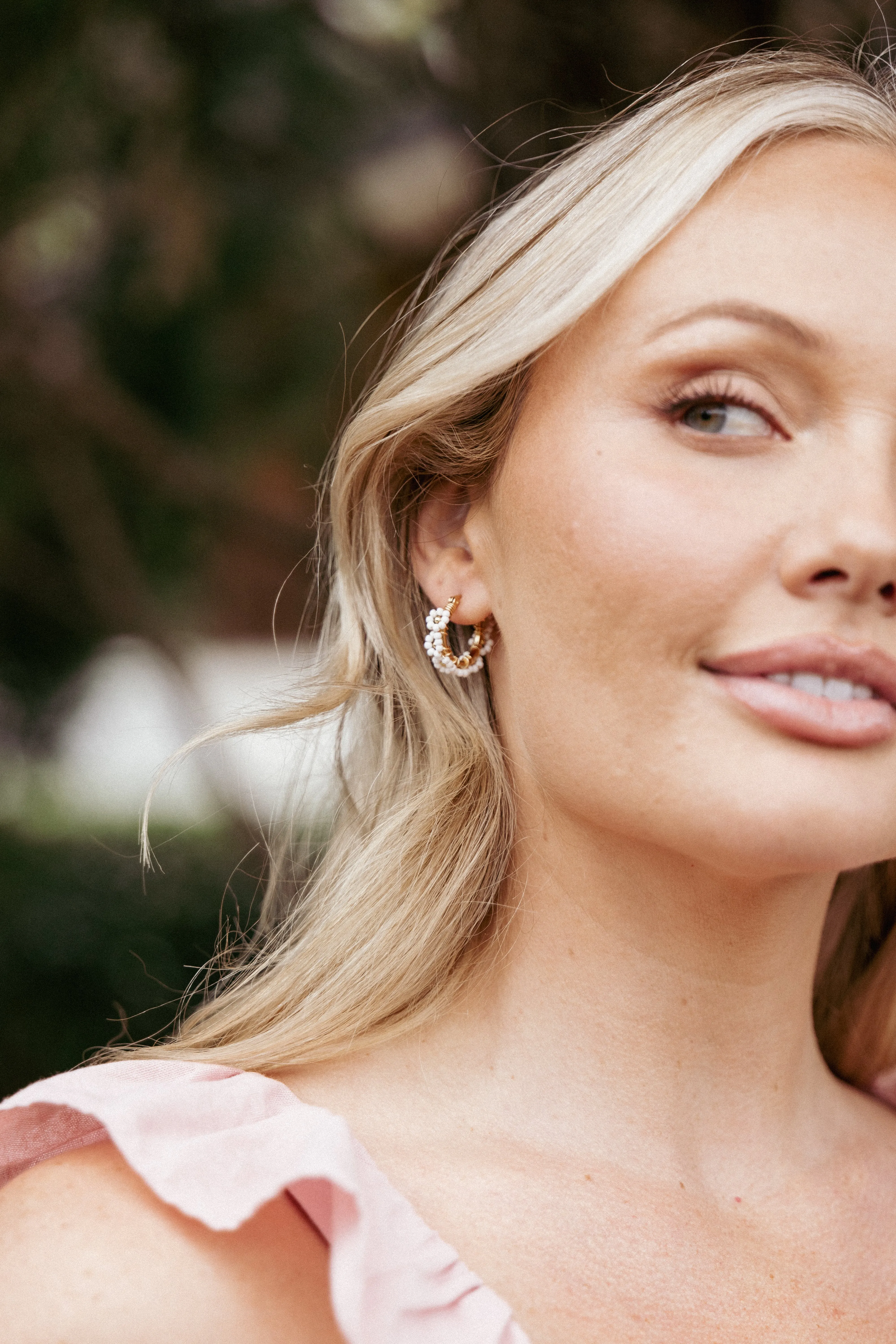 Gianna Earrings - Gold sold by Petal & Pup product image thumbnail 5