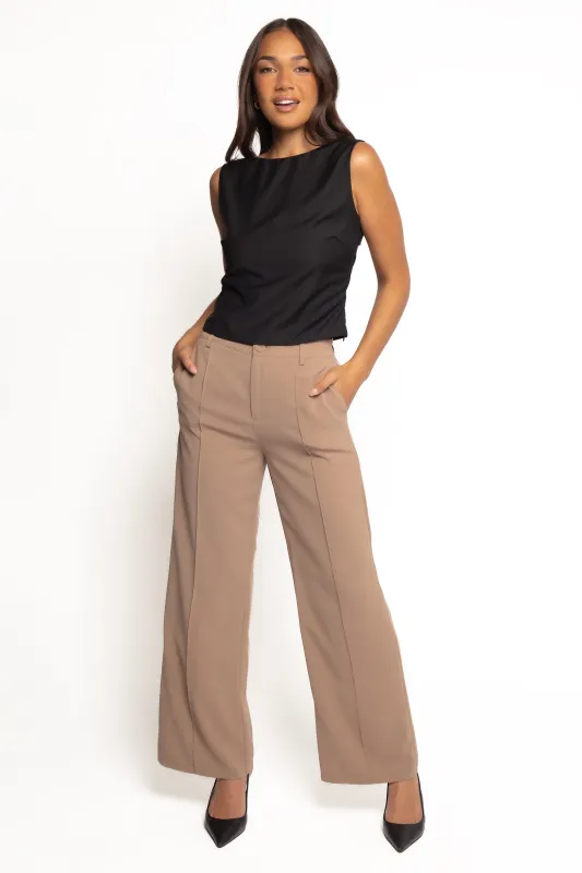 Janaina Open Back Top - Black sold by Petal & Pup