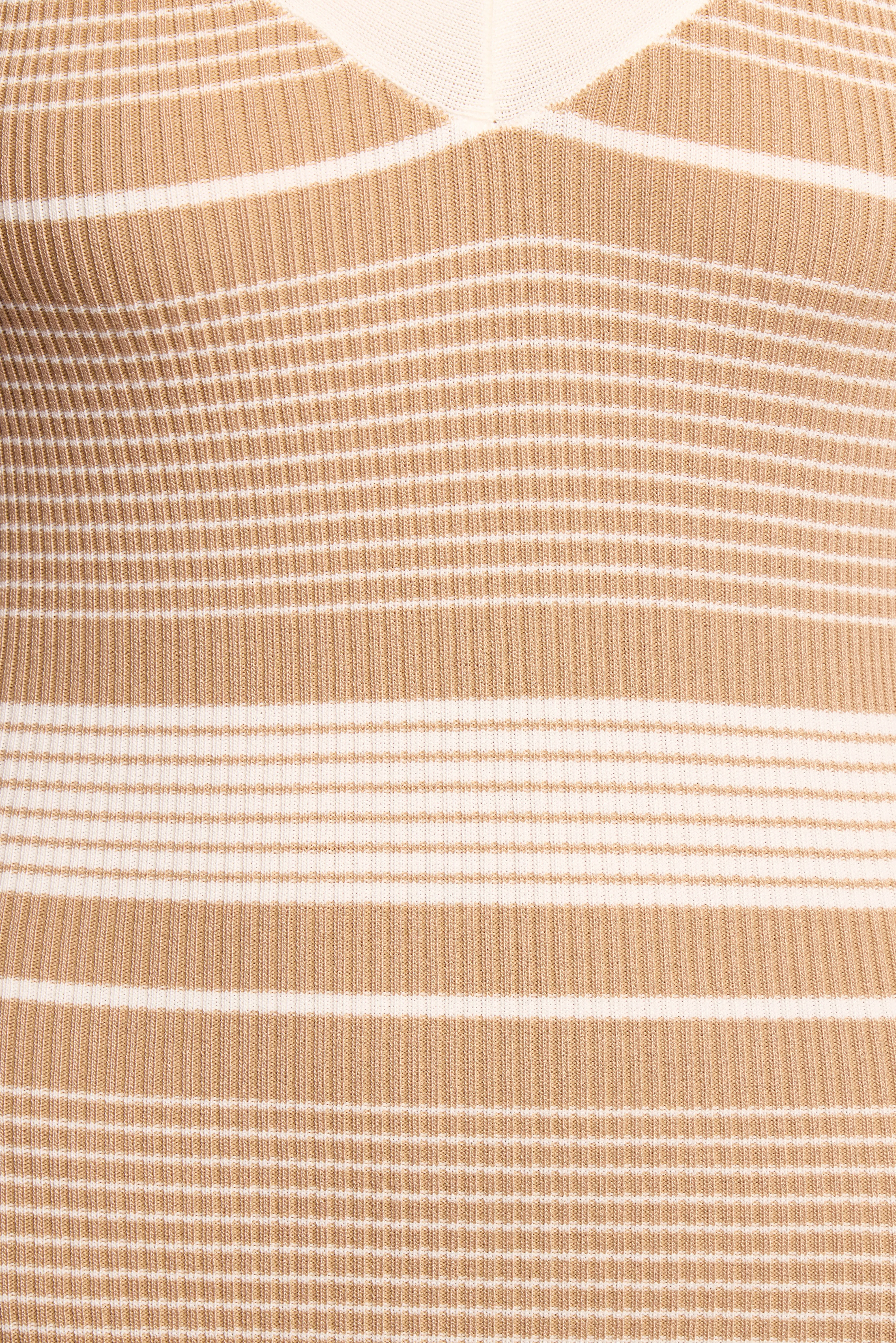 Singa Knit Midi Dress - Light Taupe sold by Petal & Pup product image thumbnail 4