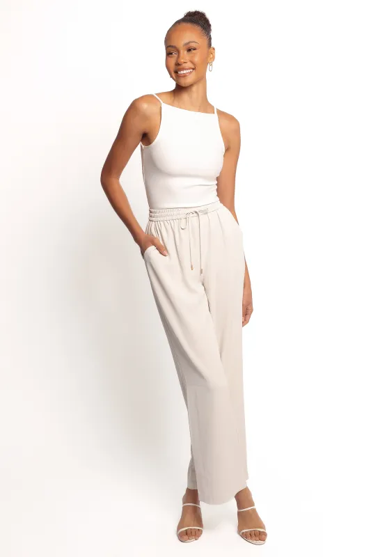 Aisling Pants - Oyster sold by Petal & Pup
