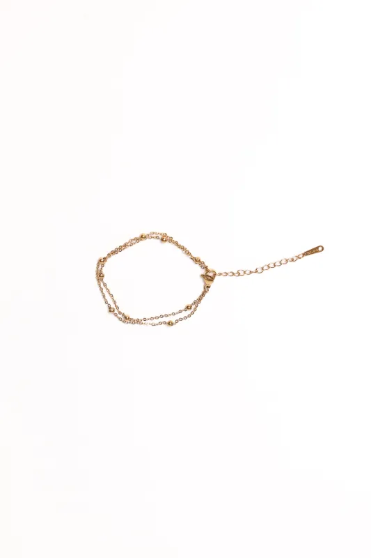 Noemi Bracelet - Gold sold by Petal & Pup