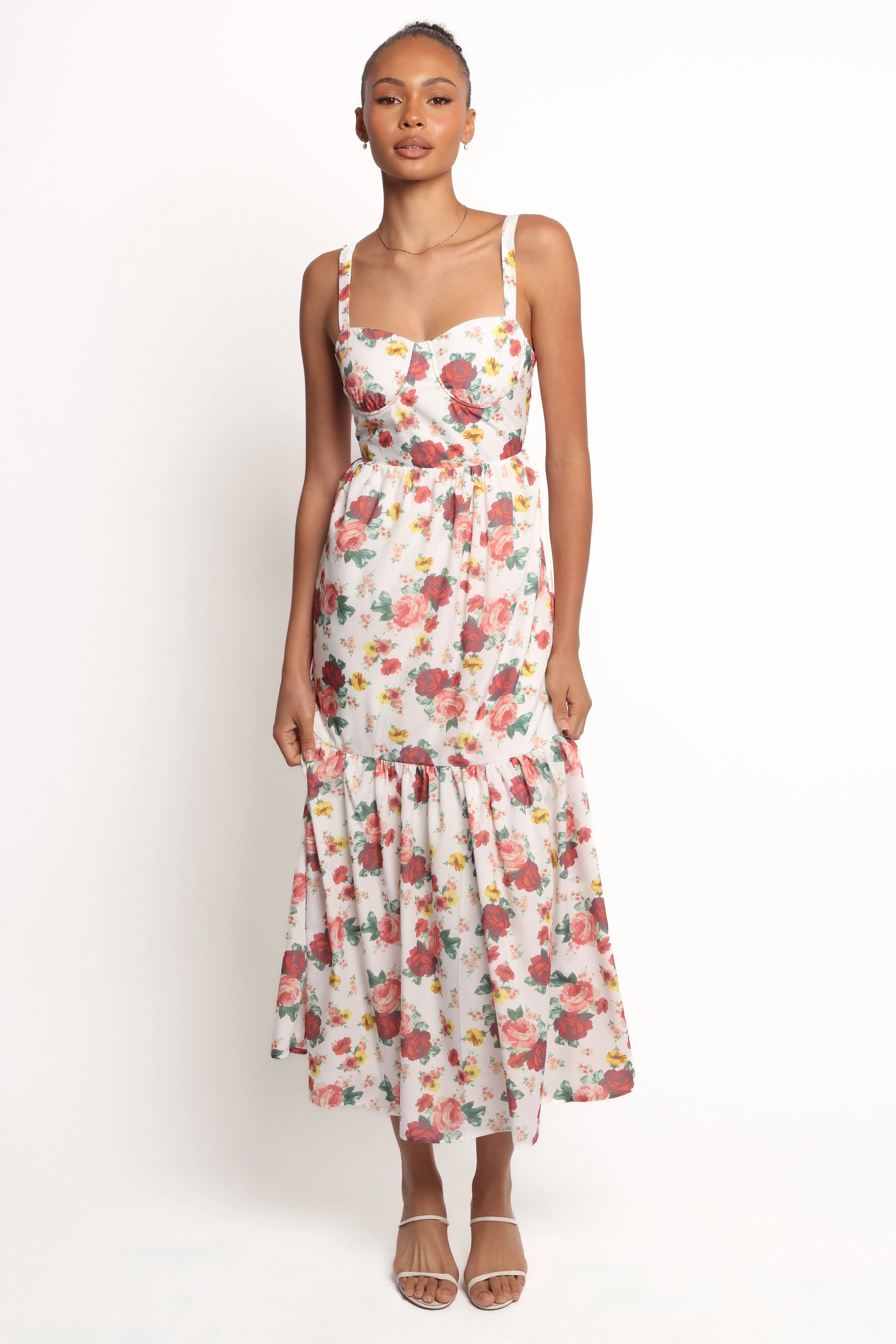 Donatella Maxi Dress - Floral sold by Petal & Pup
