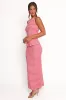 Adeline Two Piece Set - Pink Red sold by Petal & Pup