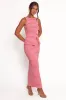 Adeline Two Piece Set - Pink Red sold by Petal & Pup