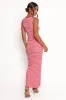 Adeline Two Piece Set - Pink Red sold by Petal & Pup