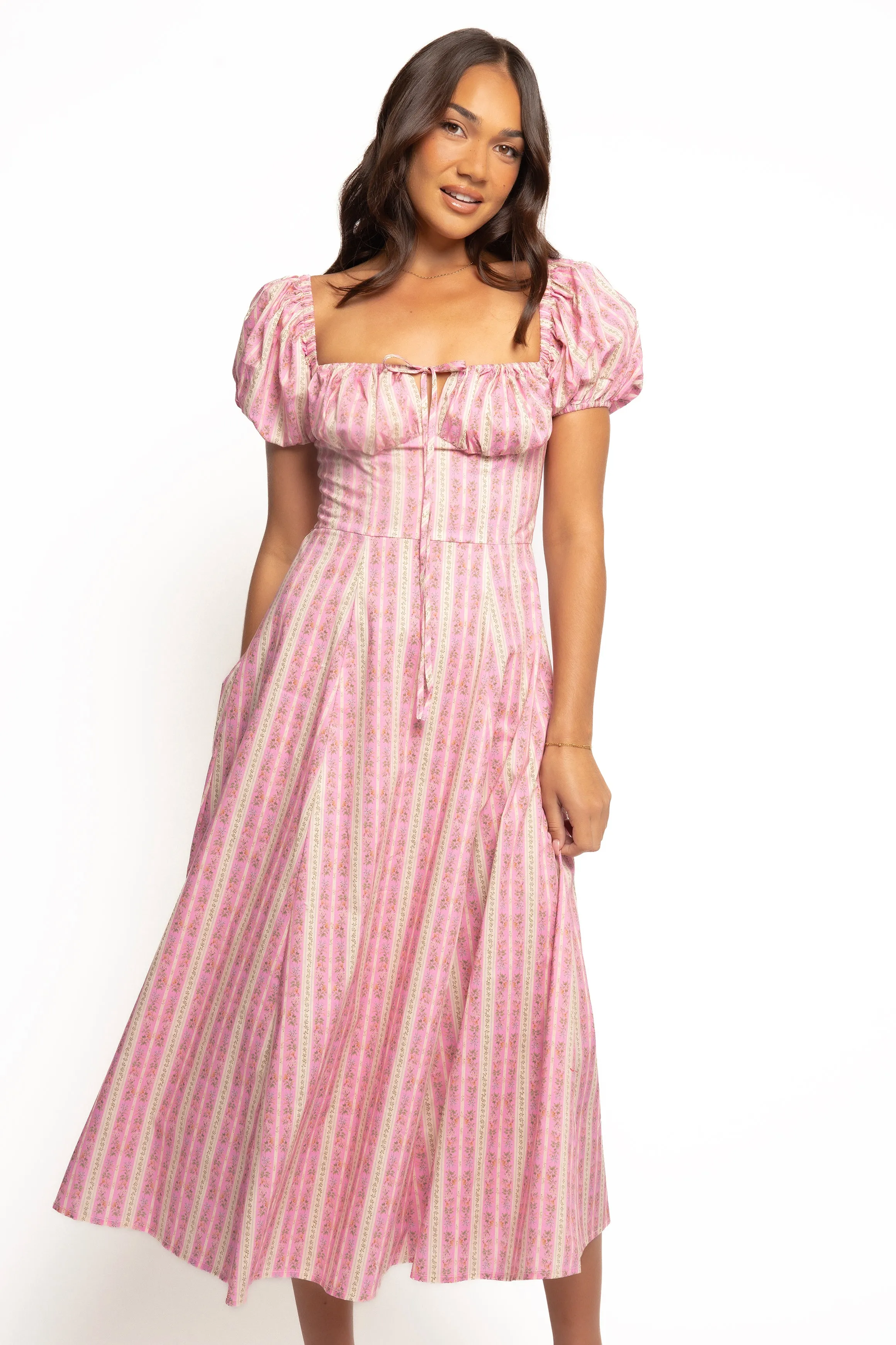 Amethyst Midi Dress - Pink sold by Petal & Pup product image thumbnail 2