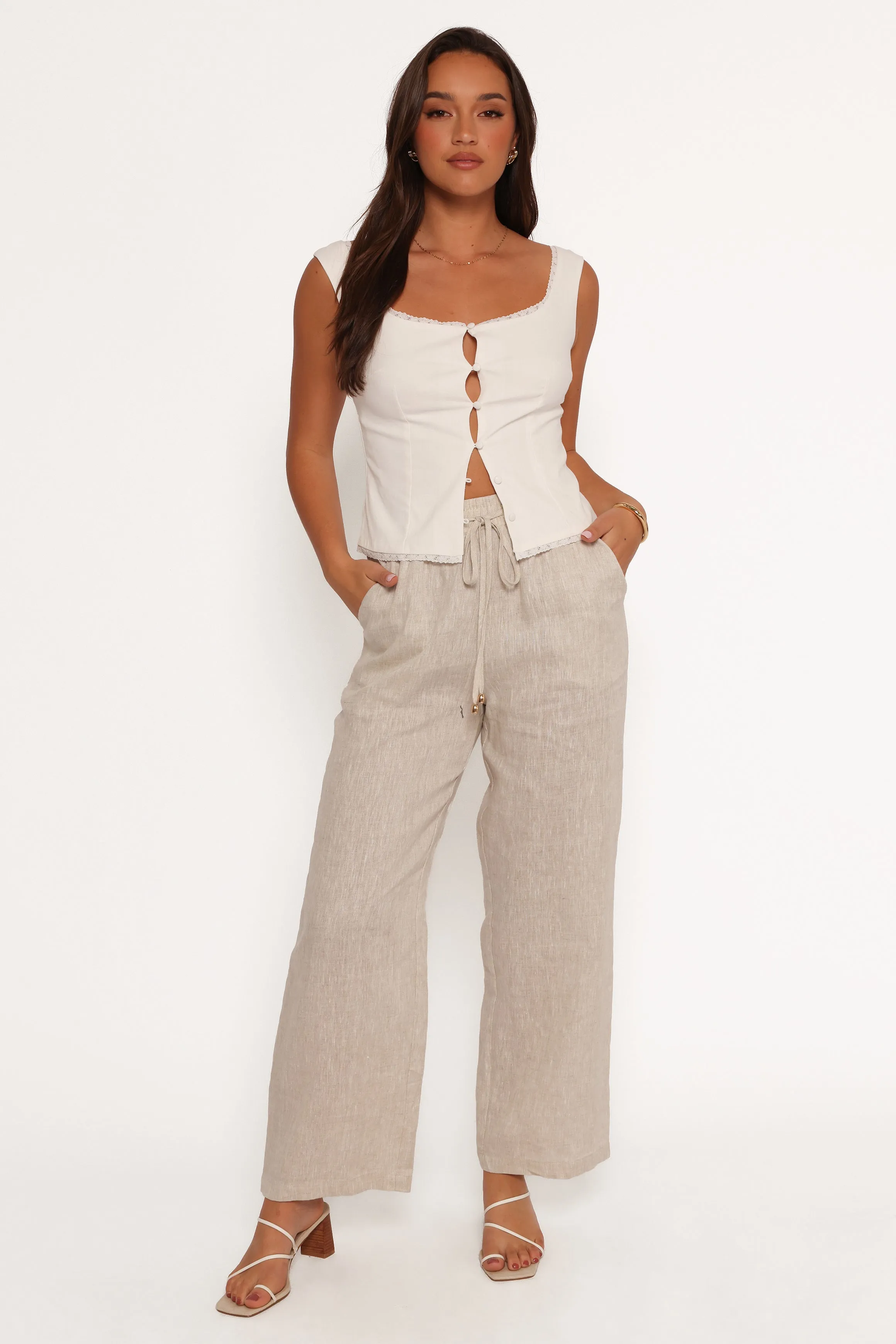 Amelie Top - White sold by Petal & Pup product image thumbnail 4