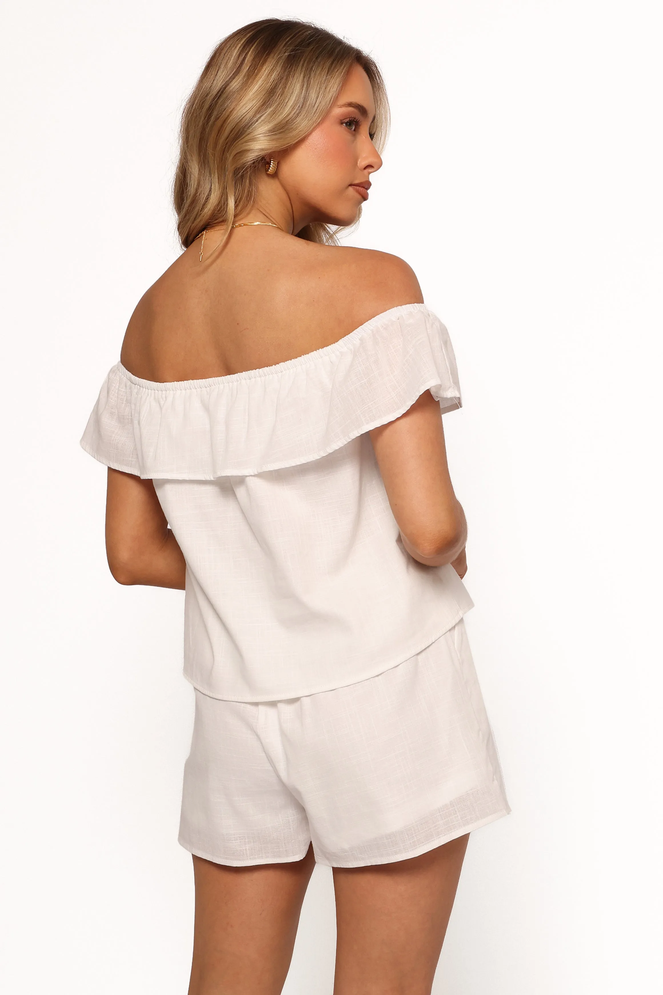 Tennie Short Set - White sold by Petal & Pup product image thumbnail 4