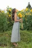Kinslee Midi Dress - Black Gingham sold by Petal & Pup