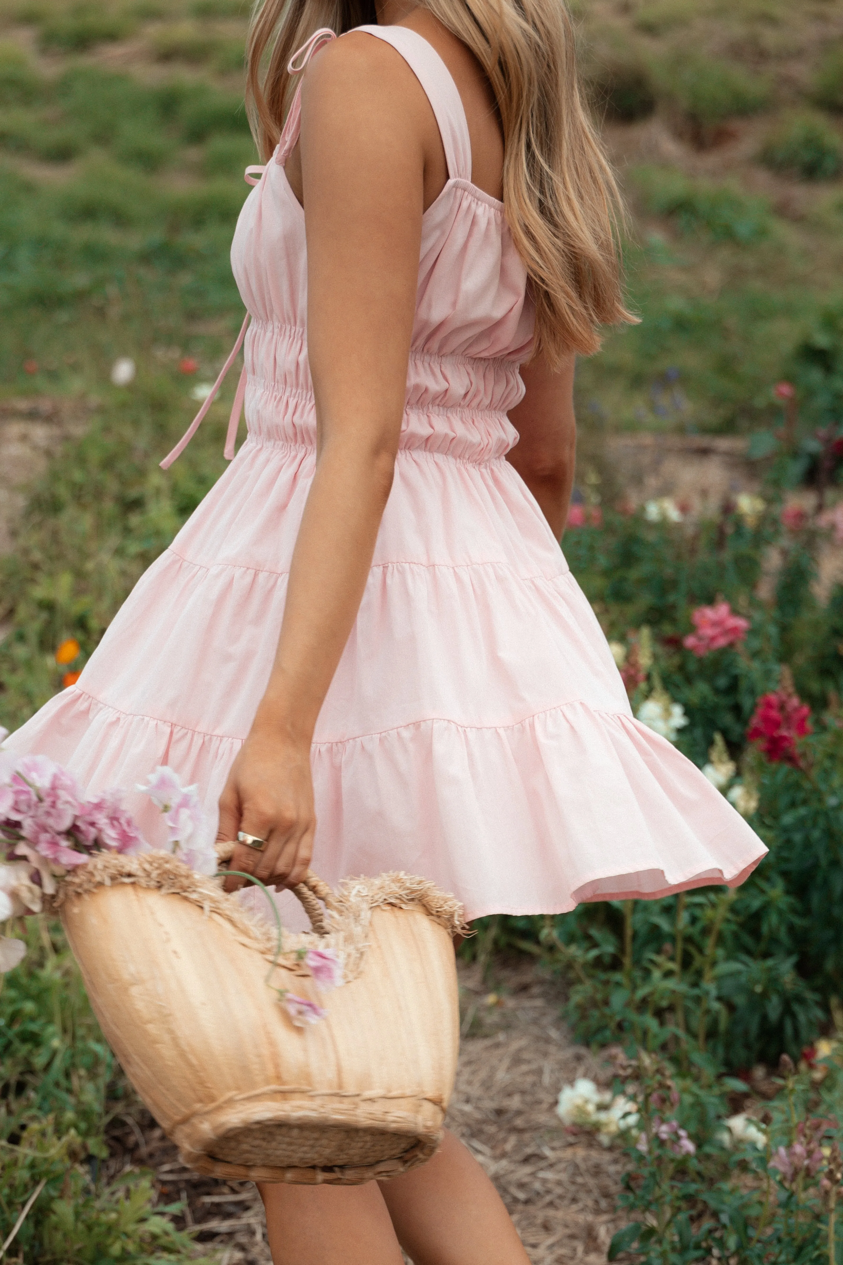 Tahlia Mini Dress - Pink sold by Petal & Pup