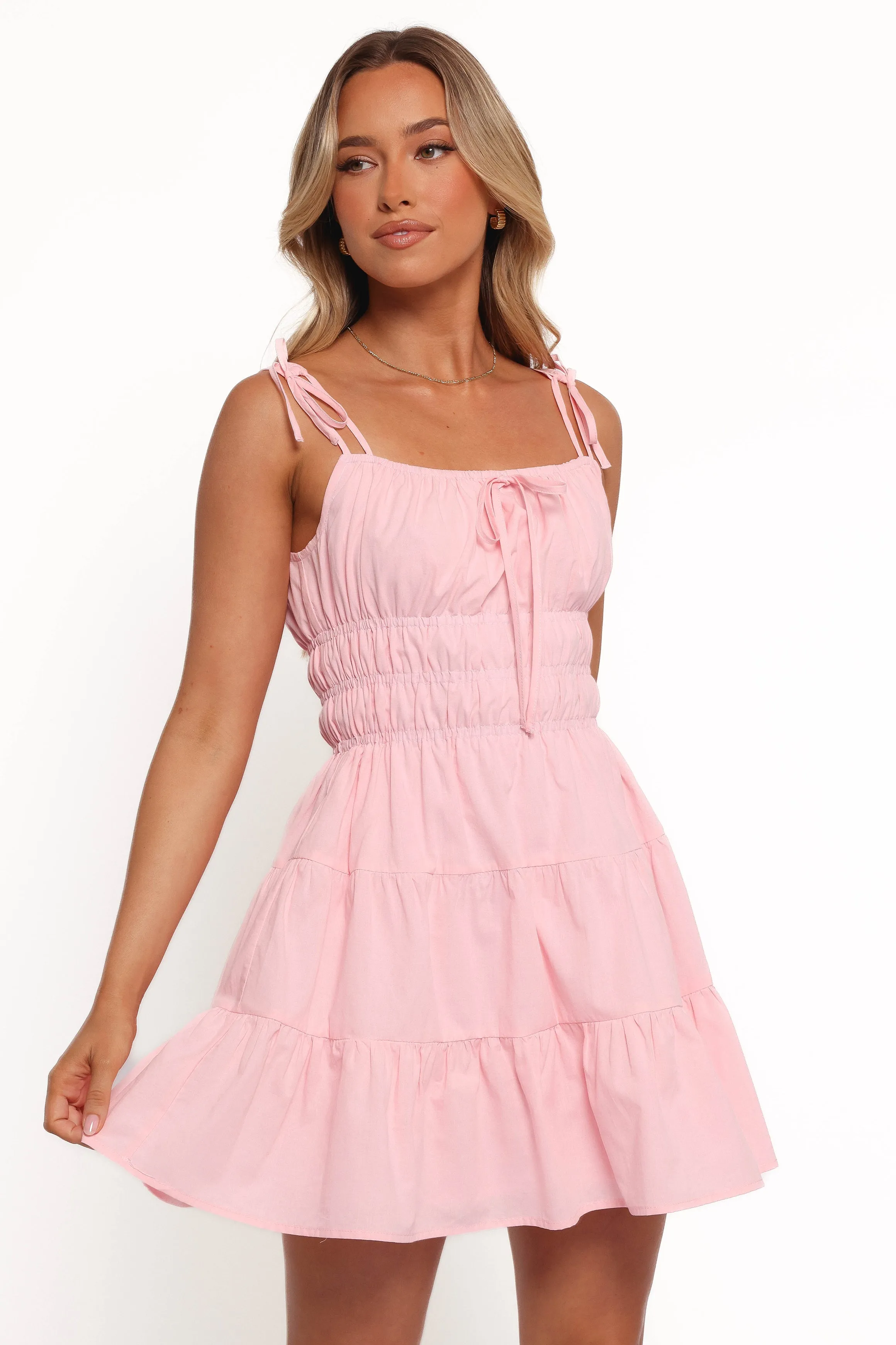 Tahlia Mini Dress - Pink sold by Petal & Pup product image thumbnail 4