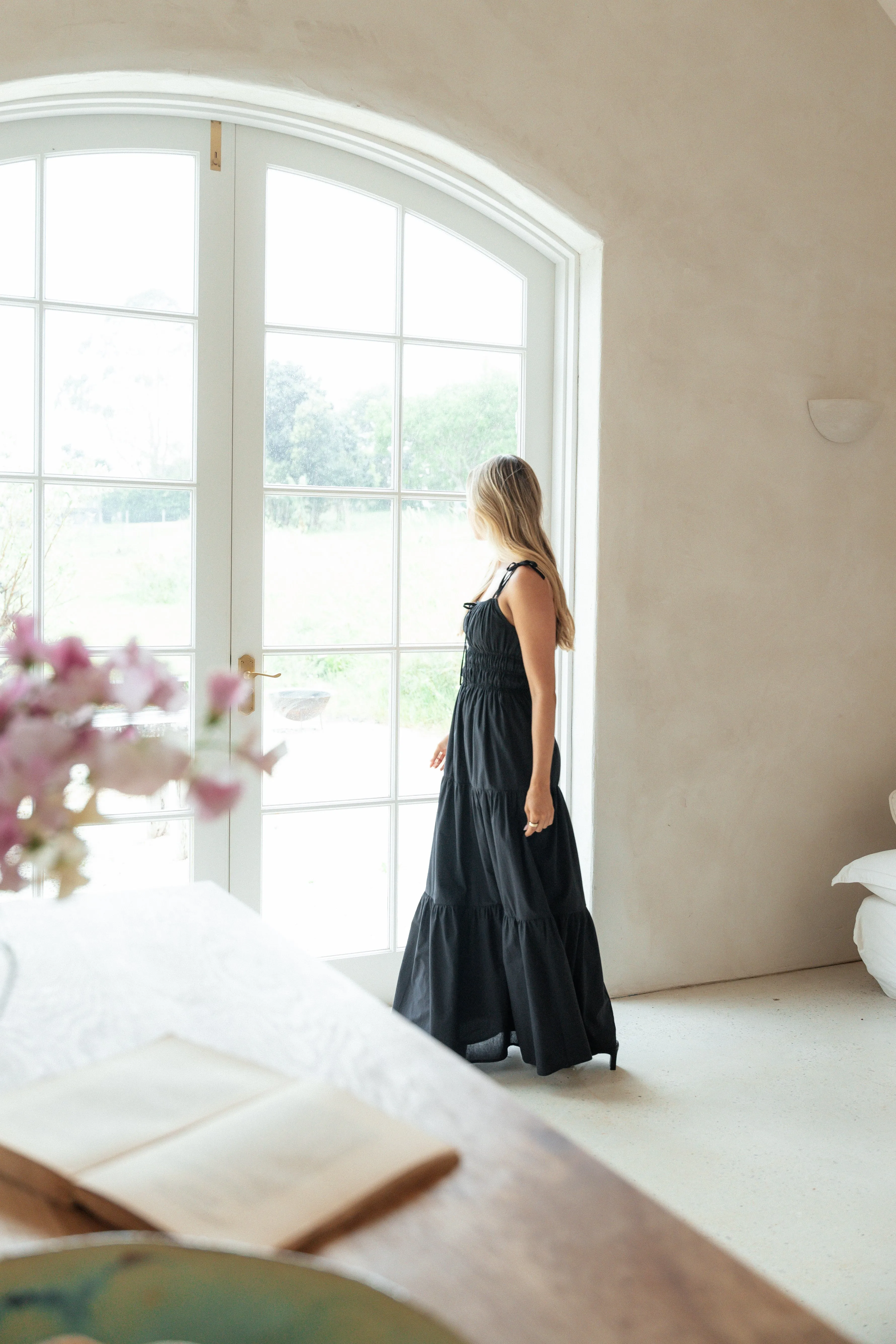 Ione Maxi Dress - Black sold by Petal & Pup product image thumbnail 2