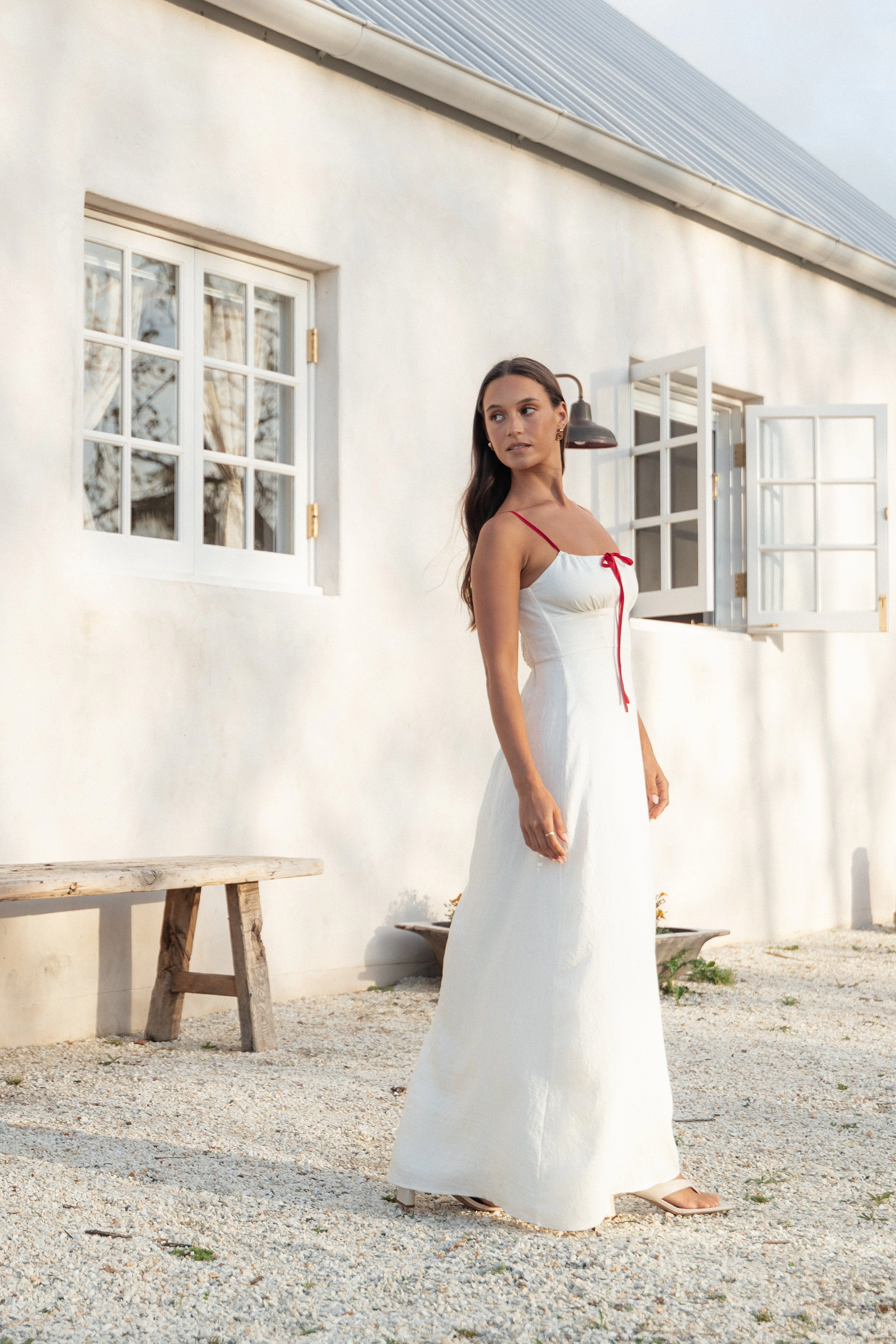 Gracie Midi Dress - Oatmeal sold by Petal & Pup product image thumbnail 2