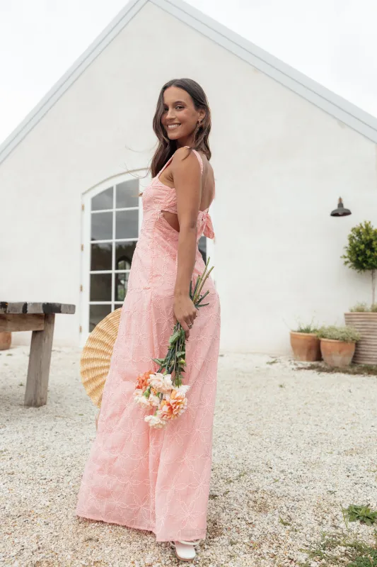 Beryl Maxi Dress - Pink sold by Petal & Pup