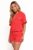 Flo Shorts - Red sold by Petal & Pup