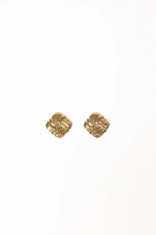 Fawn Earrings - Gold sold by Petal & Pup