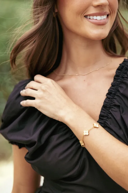 Ione Bracelet - Gold sold by Petal & Pup