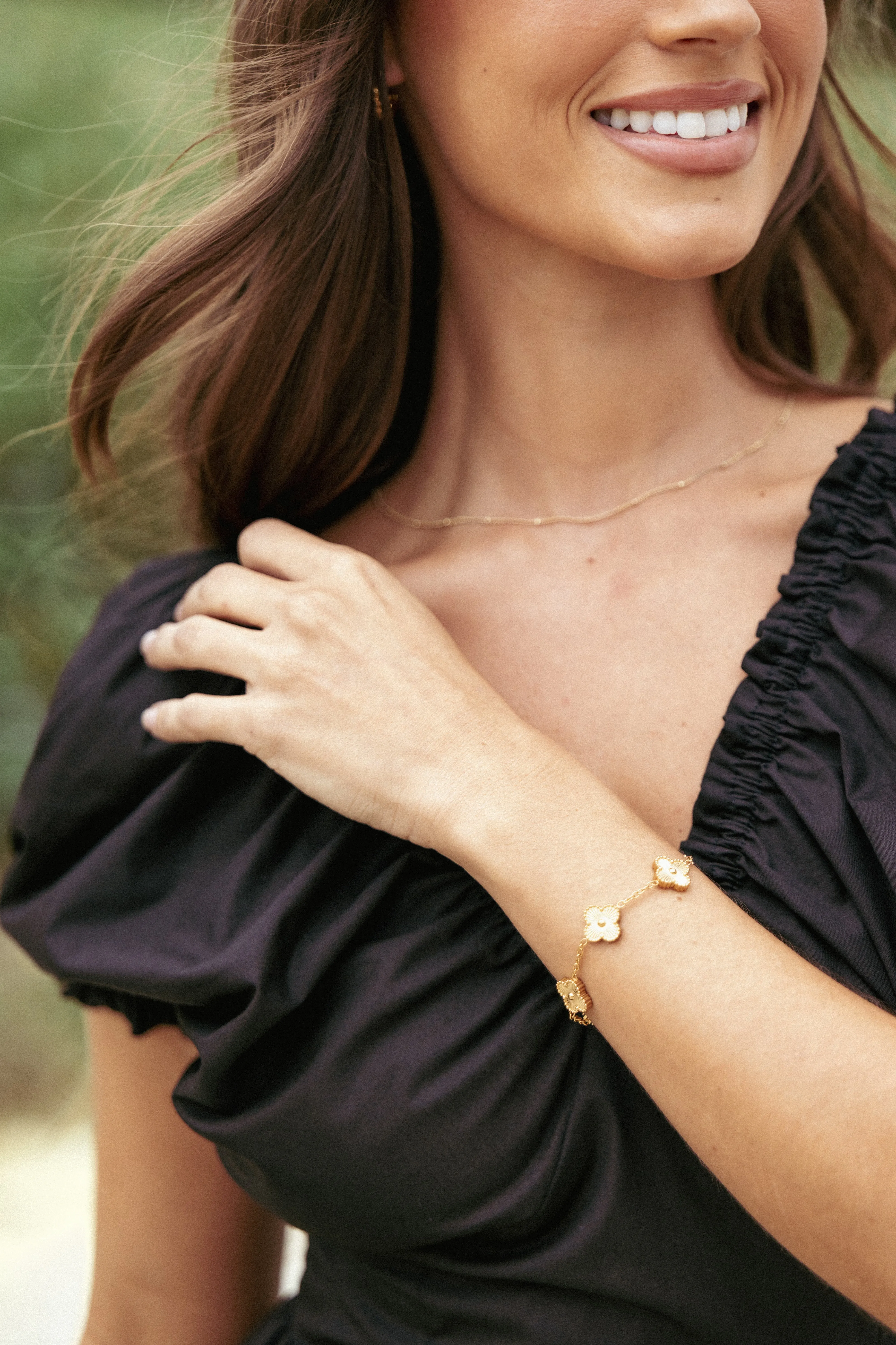 Ione Bracelet - Gold sold by Petal & Pup