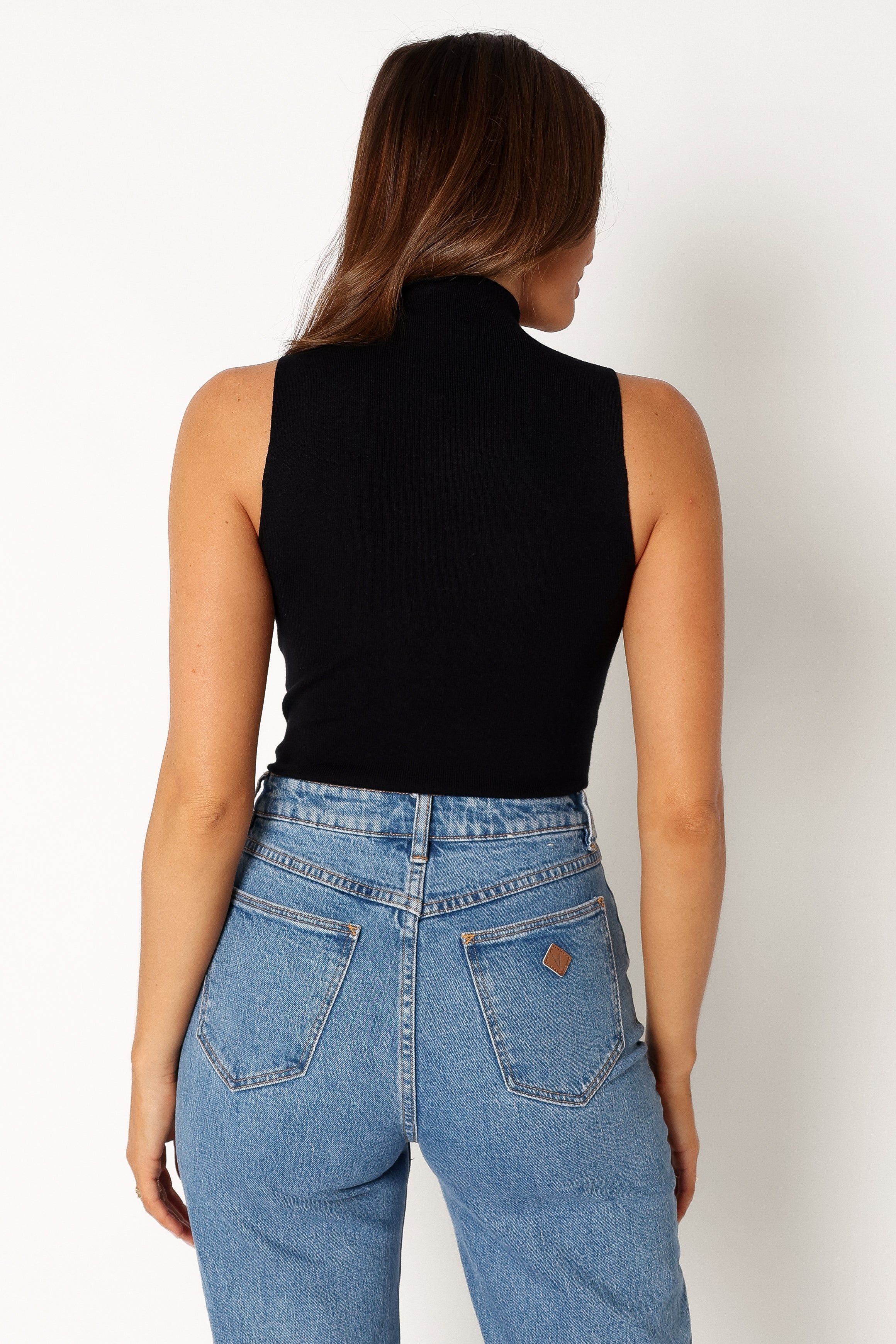 Natalia Knitted Bodysuit - Black sold by Petal & Pup product image thumbnail 3