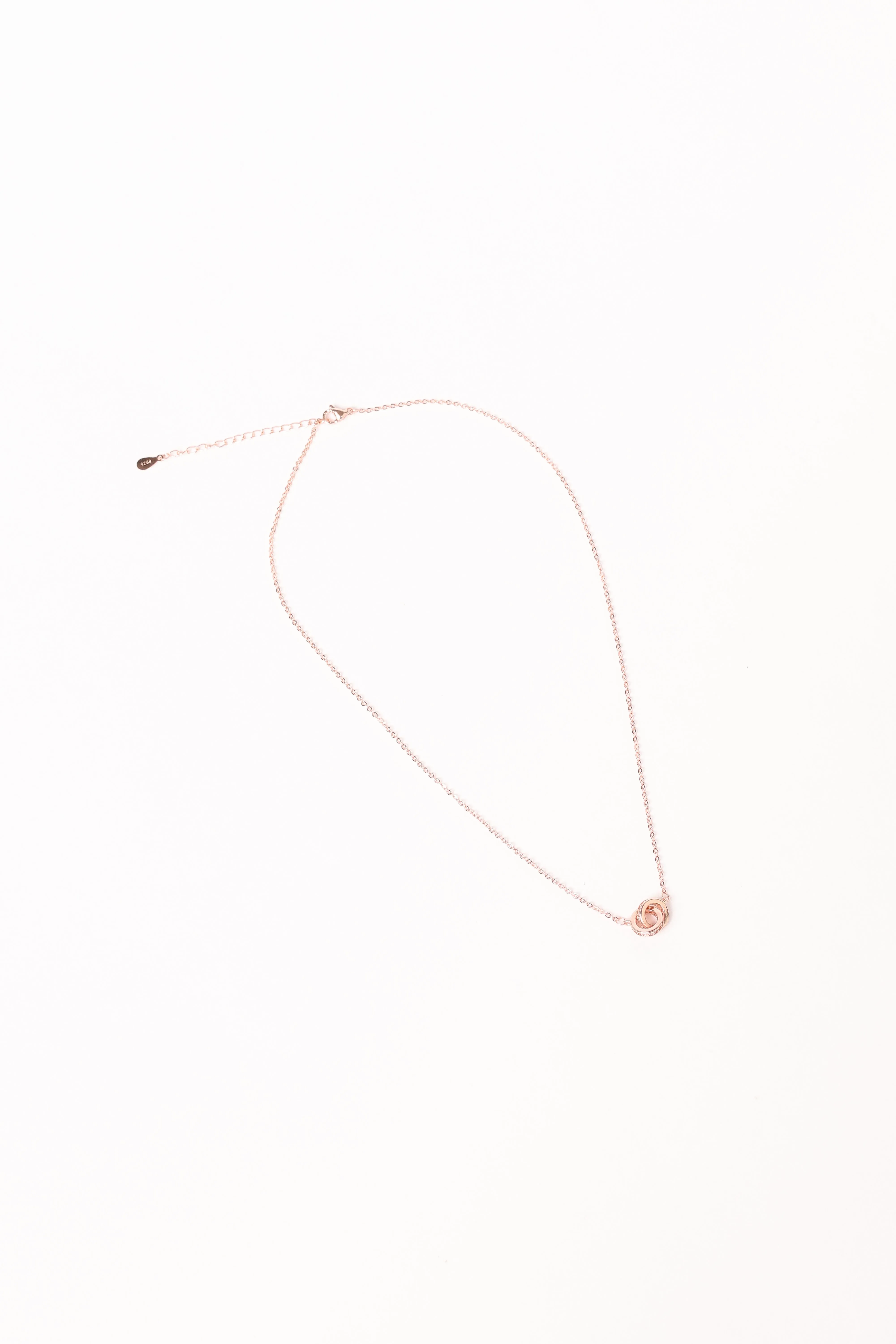 Flavia Necklace - Rose Gold sold by Petal & Pup