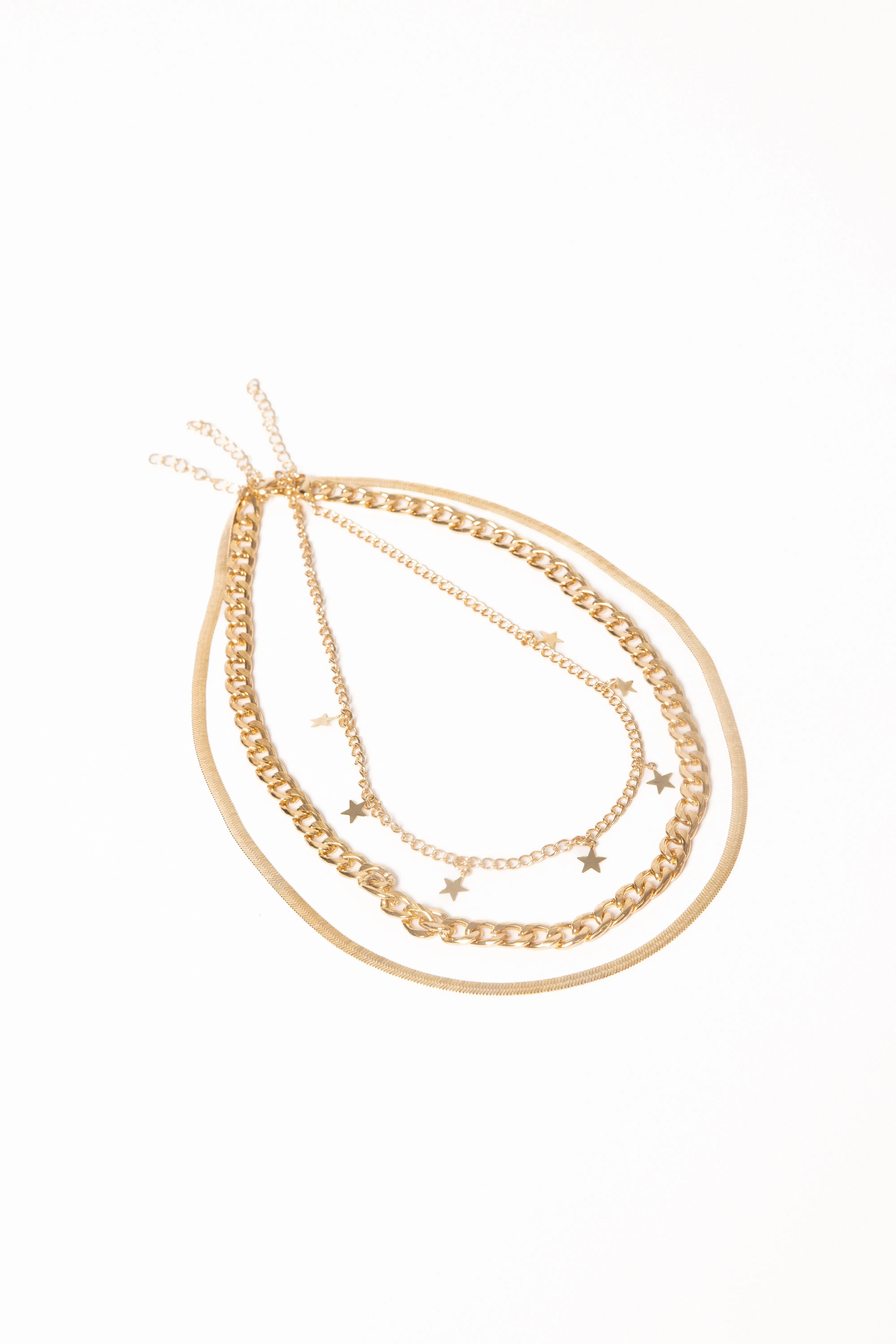 Giorgia Necklace - Gold sold by Petal & Pup