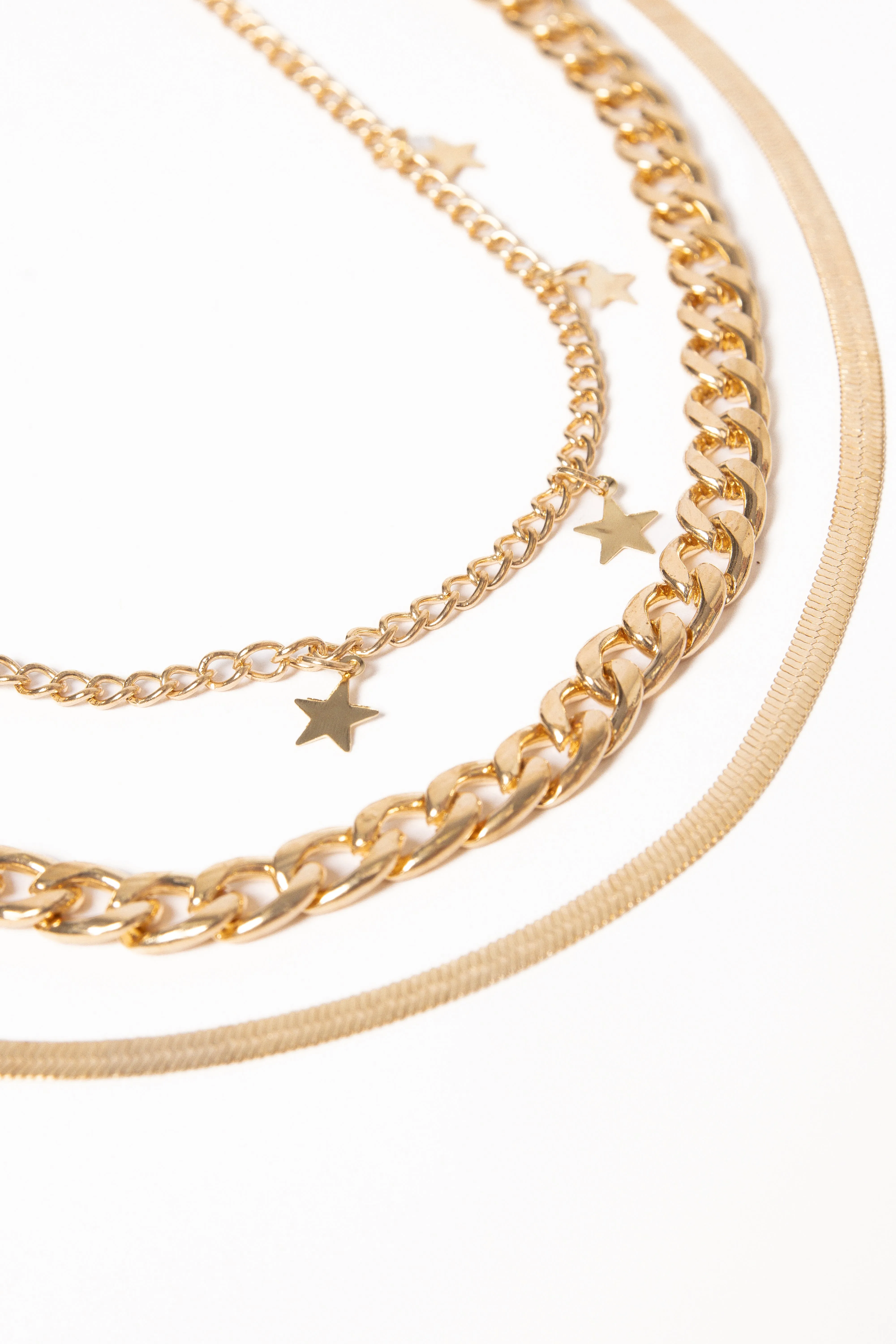 Giorgia Necklace - Gold sold by Petal & Pup product image thumbnail 3