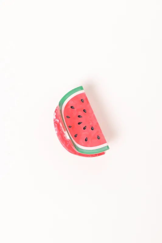 Amina Hair Clip - Watermelon sold by Petal & Pup