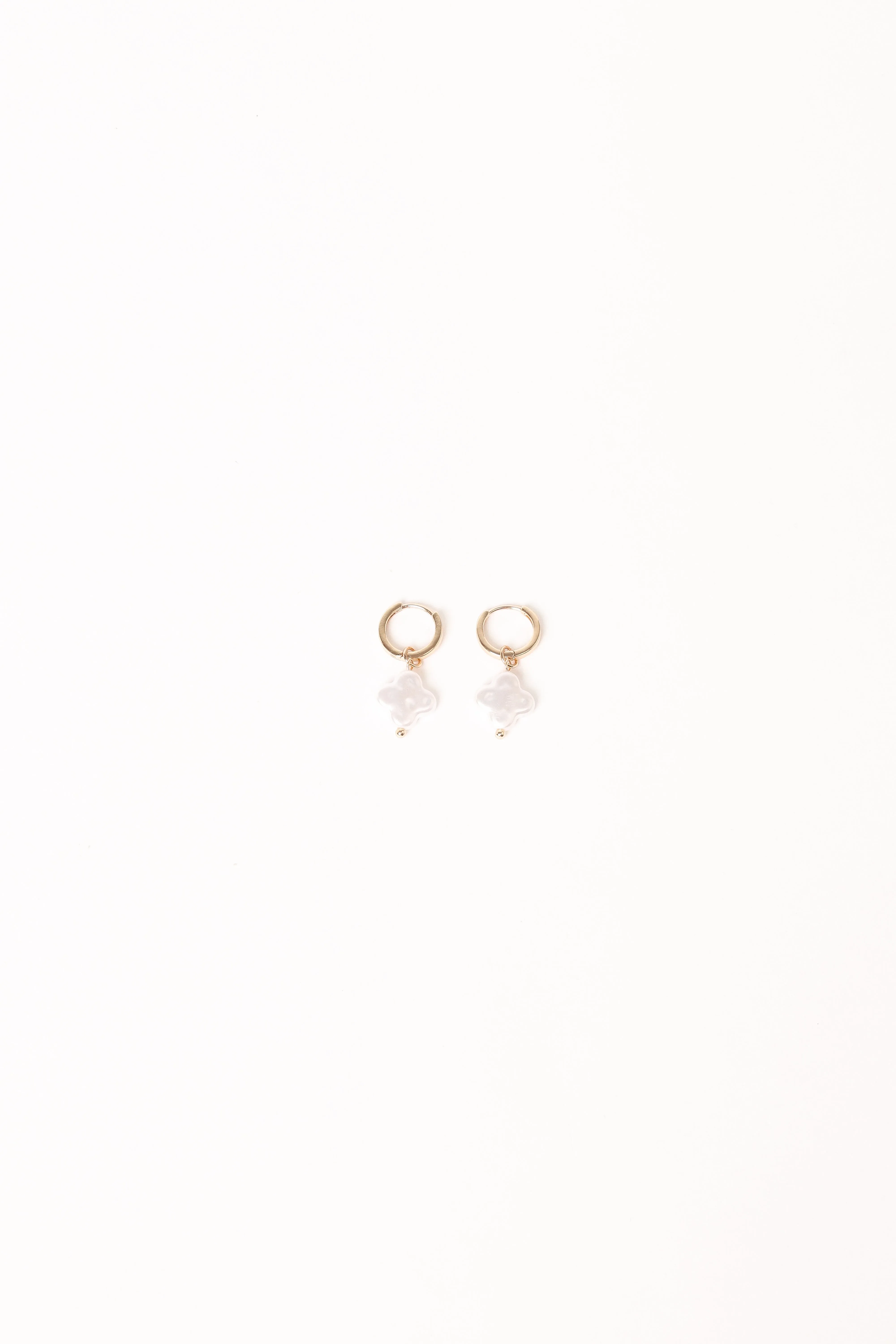 Kieran Earrings - Gold/Pearl sold by Petal & Pup product image thumbnail 3